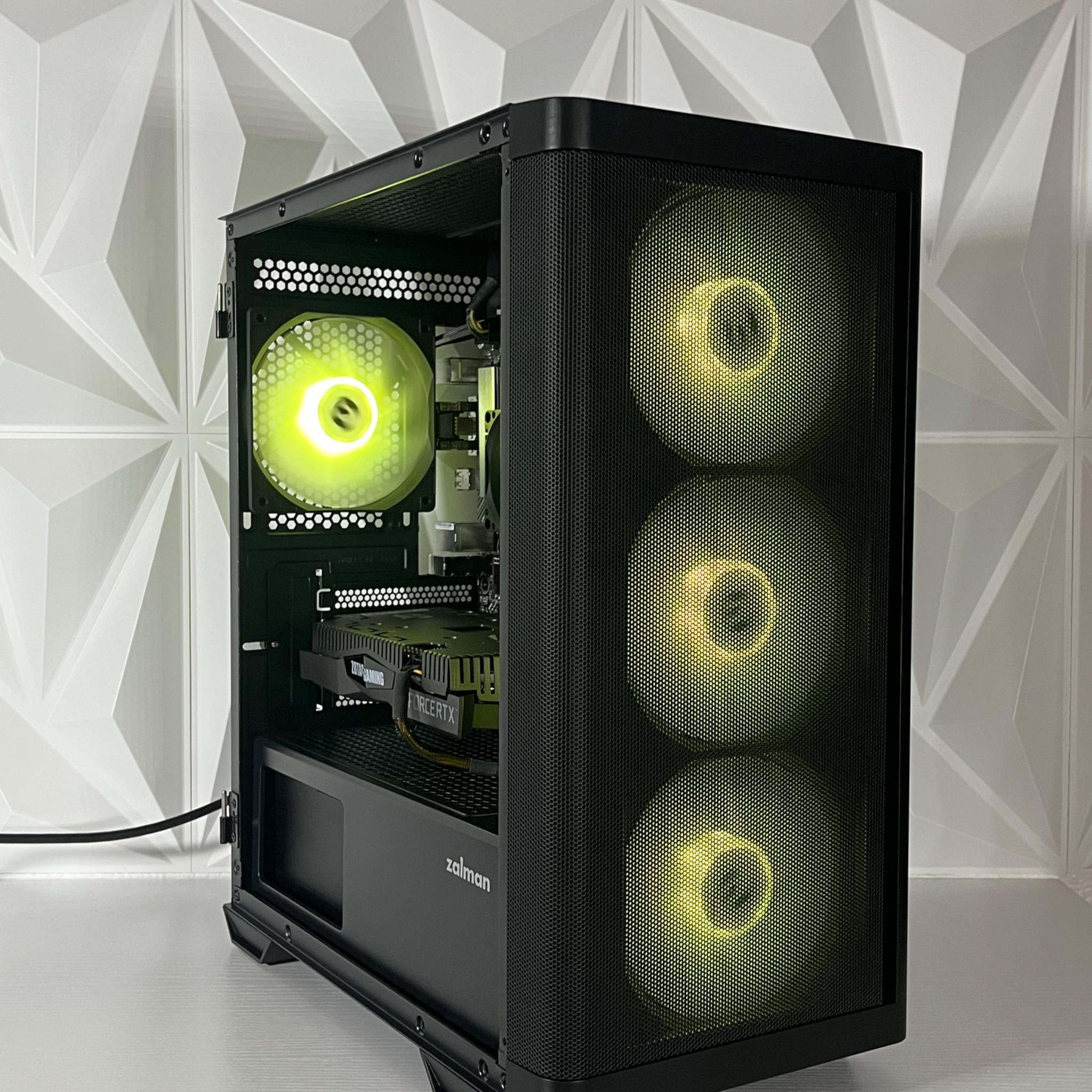 RTX 2060 6GB, Ryzen 5 2600X, 16GB 3600MHz | Black RGB Gaming Computer
