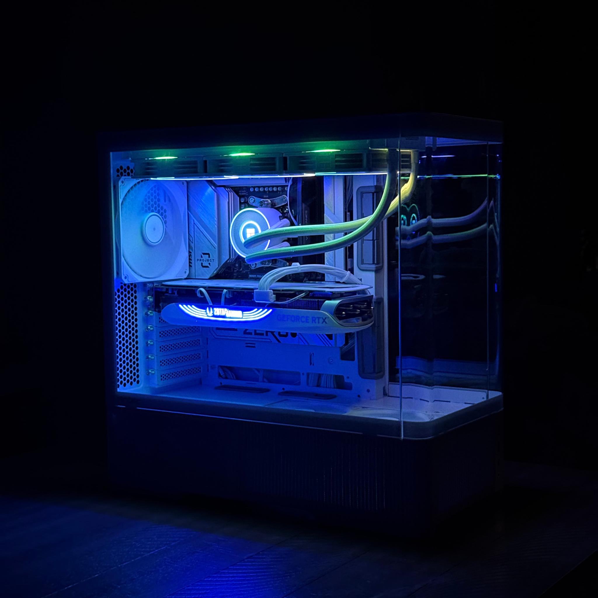Clean White & Minimal - AION 2 4K Gaming PC - RTX 4080 | Ryzen 7 7800X3D | 32GB DDR5 | 2TB NVME 4.0