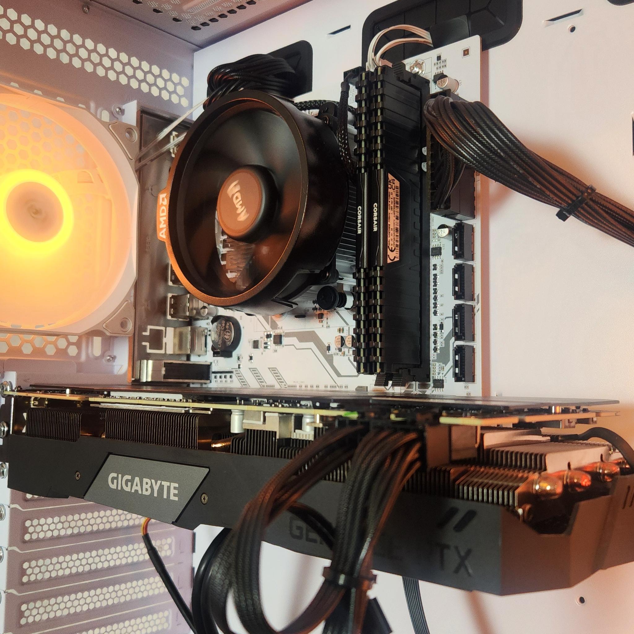 🧊❄️Arctic NVIDIA RTX 2070 Super | Ryzen 5 5500 | 16GB RAM | 500GB SSD | Windows 11 | WIF...