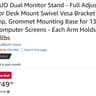 Full Adjustable Monitor Desk Mount
