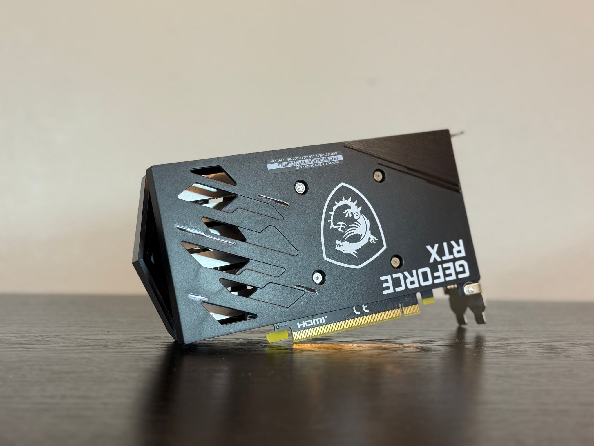 MSI GAMING GeForce RTX 3050 6GB - Great condition with original box!