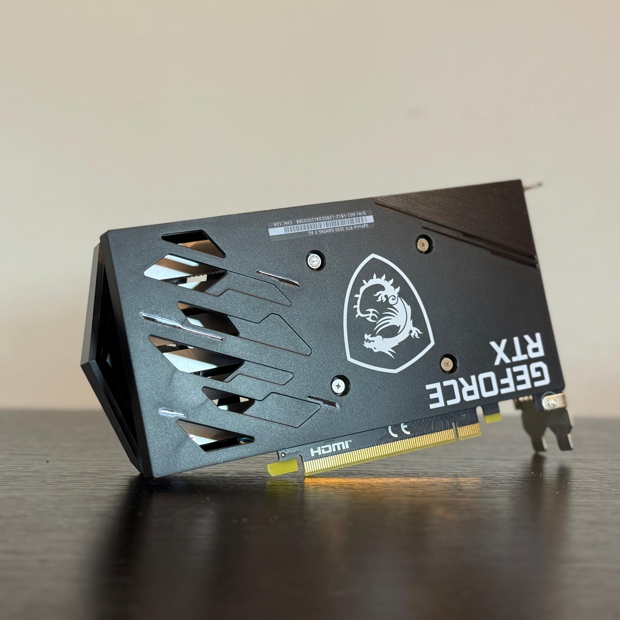 MSI GAMING GeForce RTX 3050 6GB - Great condition with original box!