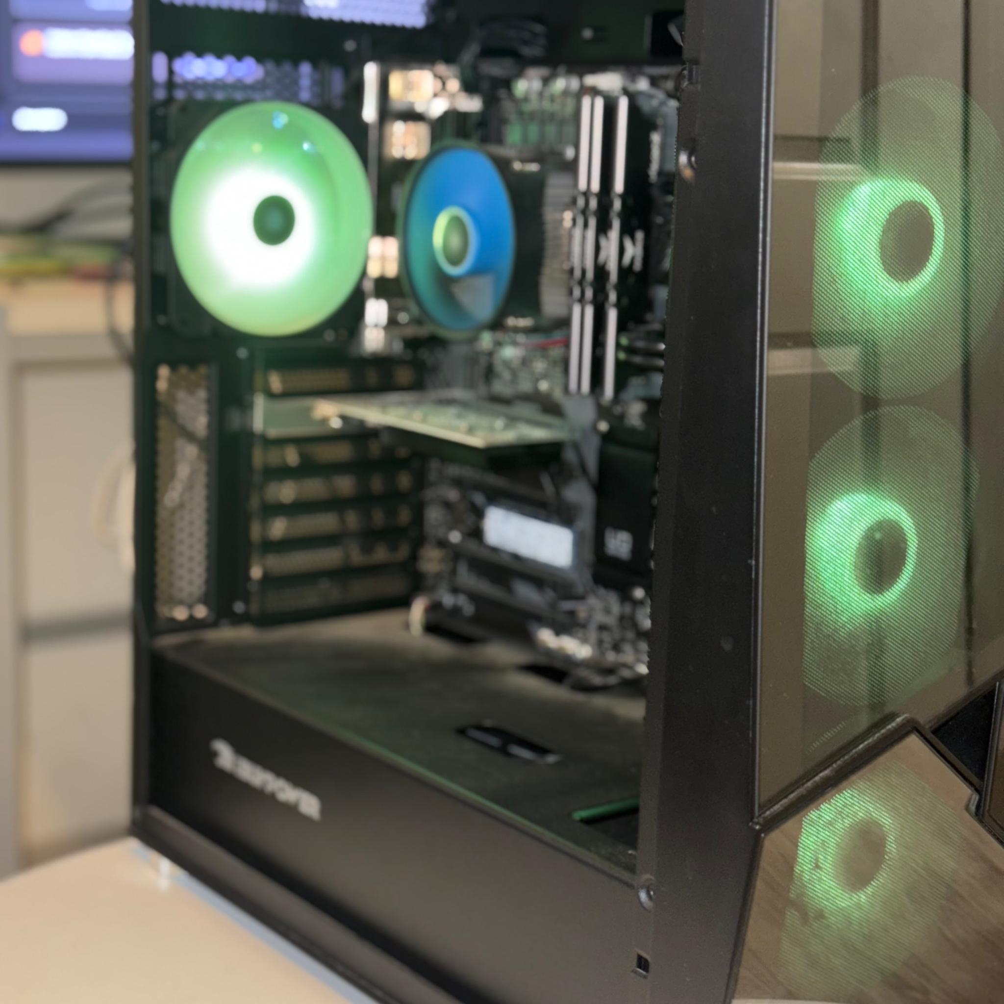 iBUYPOWER GAMING PC - Intel Core i5-11400F, 24GB RAM, GeForce GT 1030, 465GB SSD, RGB Mid Tower