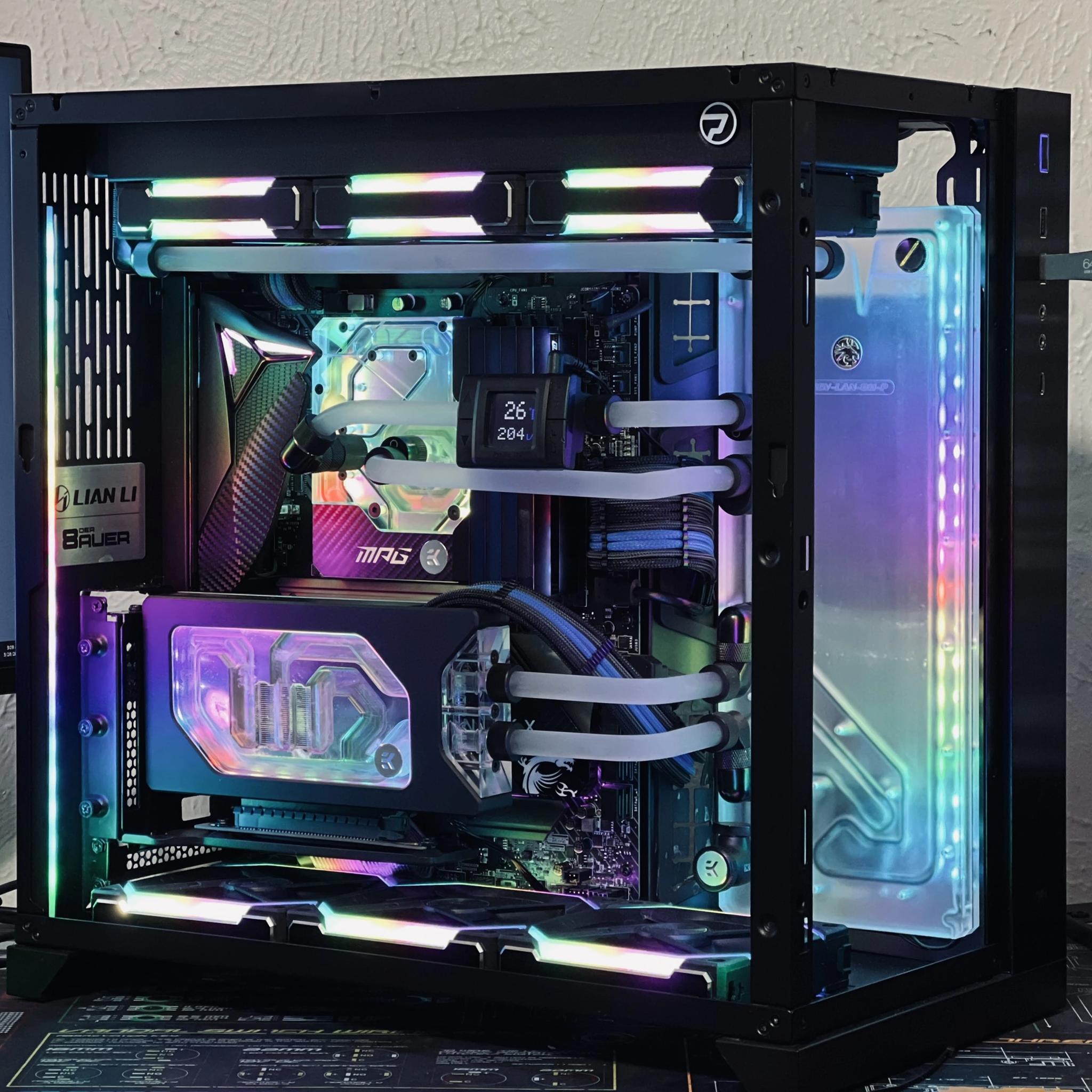 Custom gaming PC - 11700K | RTX 3080 Ti | 64GB DDR4-3600 | 3TB NVMe | full custom cooling