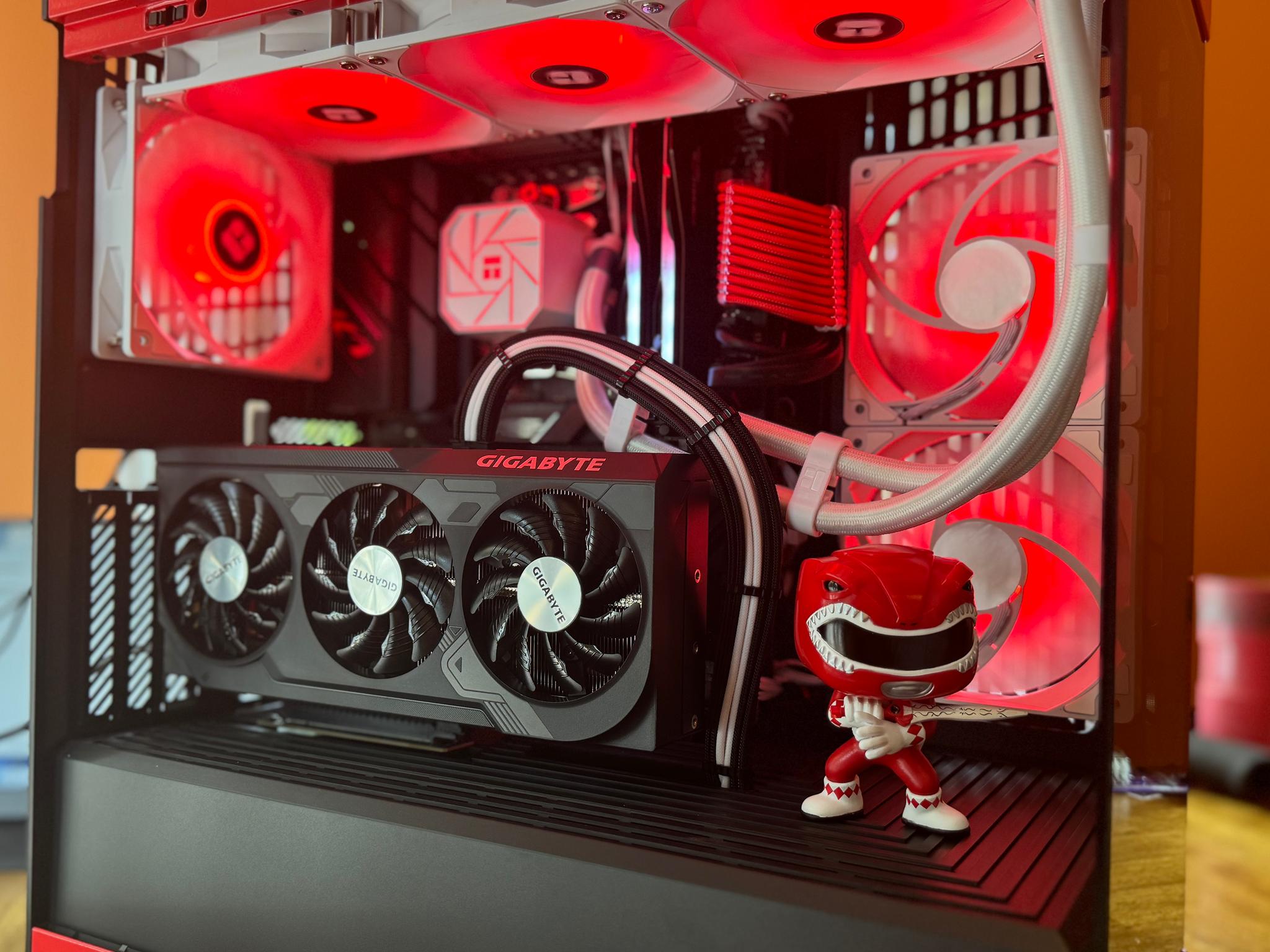 🔴⚪️Red Ranger⚪️🔴 - RTX 4070 Super | Ryzen 7 7700X | 32GB DDR5 | 2TB SSD