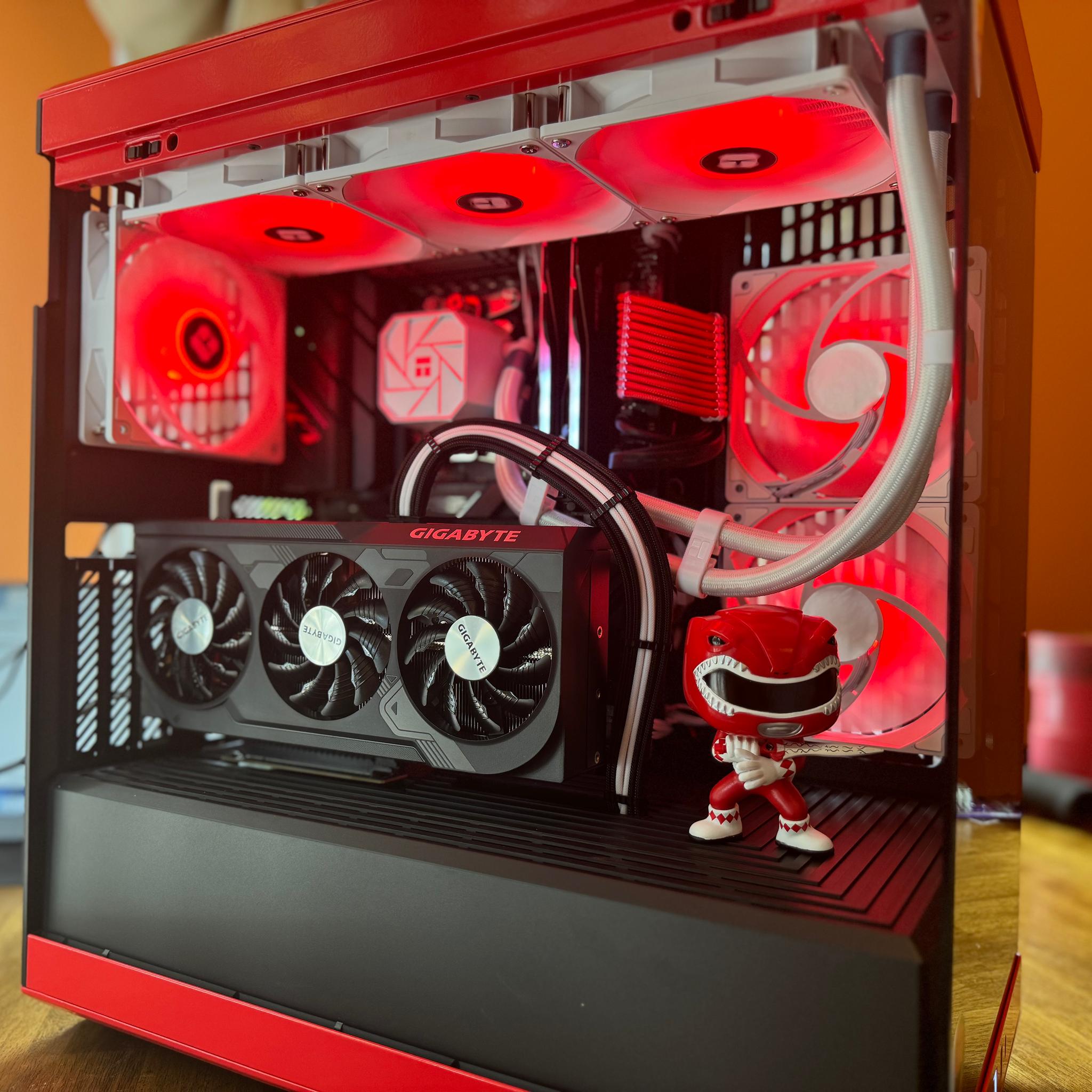 🔴⚪️Red Ranger⚪️🔴 - RTX 4070 Super | Ryzen 7 7700X | 32GB DDR5 | 2TB SSD
