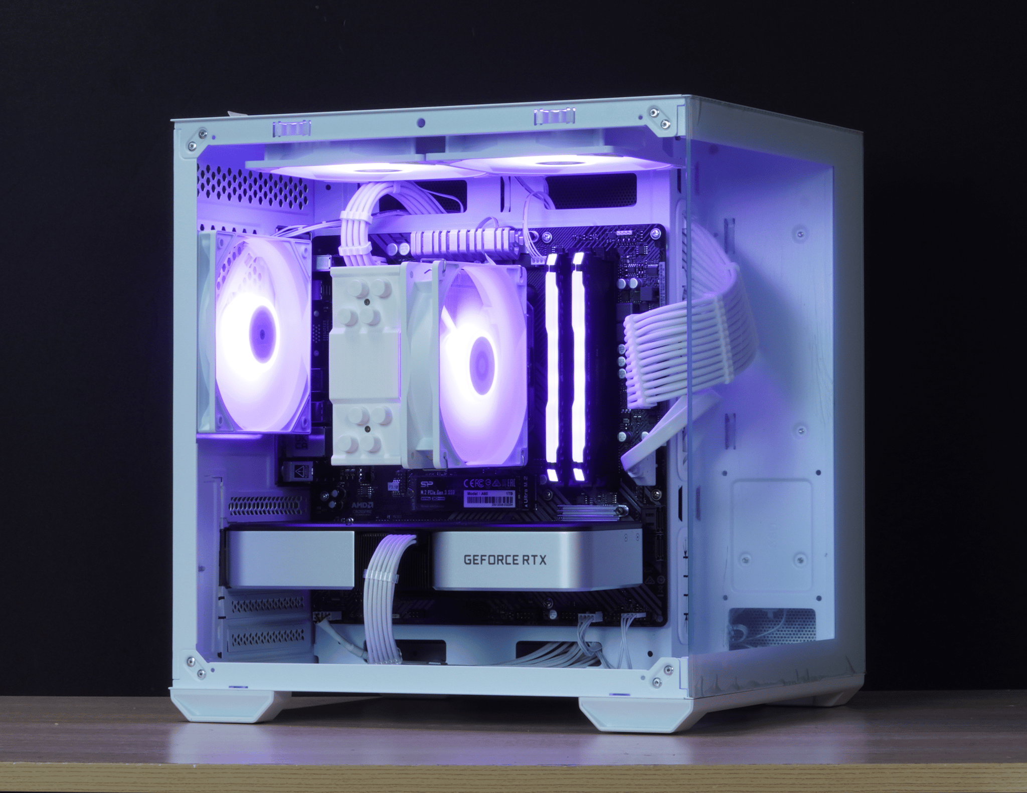 🔮RIFT🔮RTX 3060 Ti,Ryzen 5 5500, 16GB DDR4 RAM, 1TB SSD w/ Wifi |1080p Gaming PC|