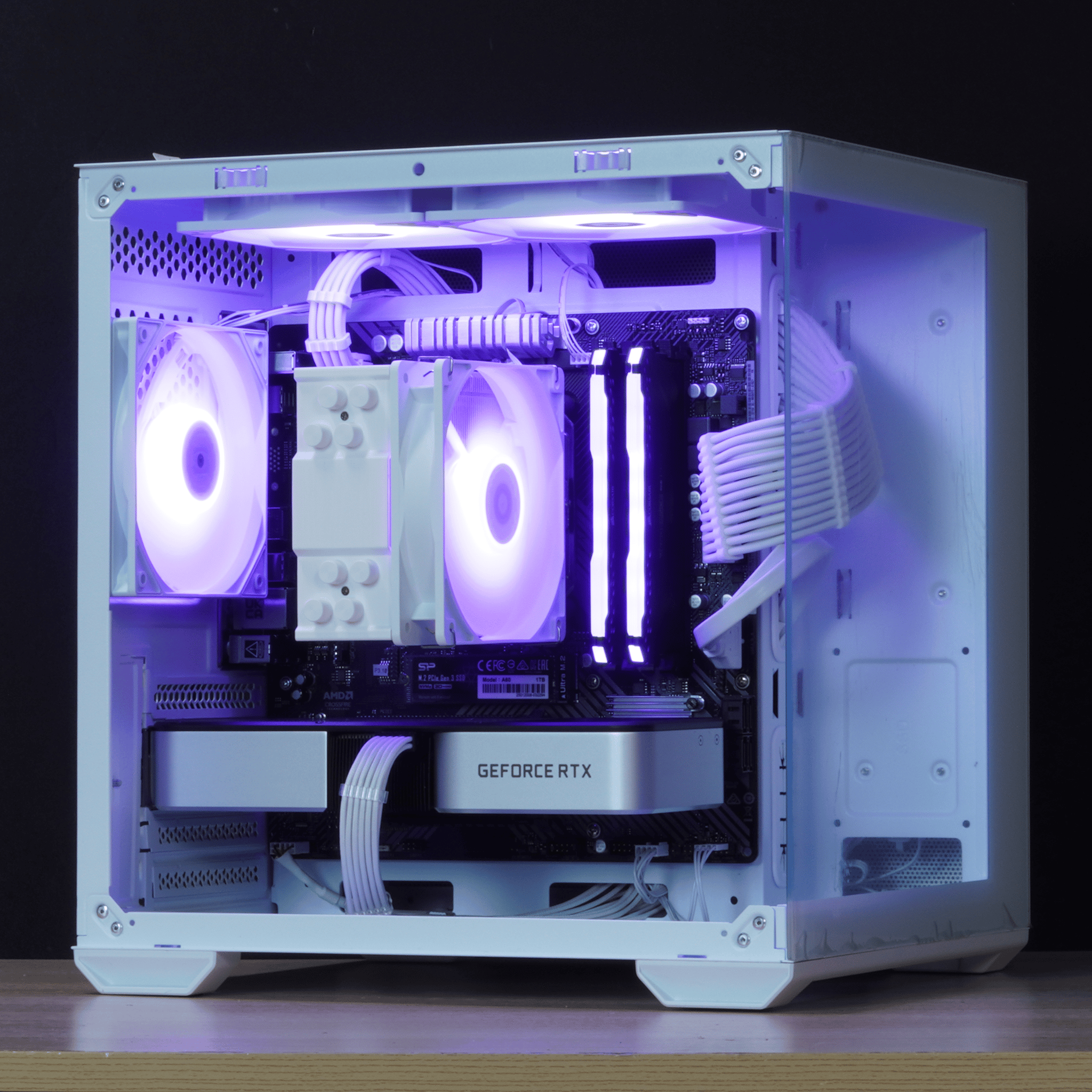 🔮FLASH🔮RTX 3060 Ti,Ryzen 5 5500, 16GB DDR4 RAM, 1TB SSD w/ Wifi |1080p Gaming PC|
