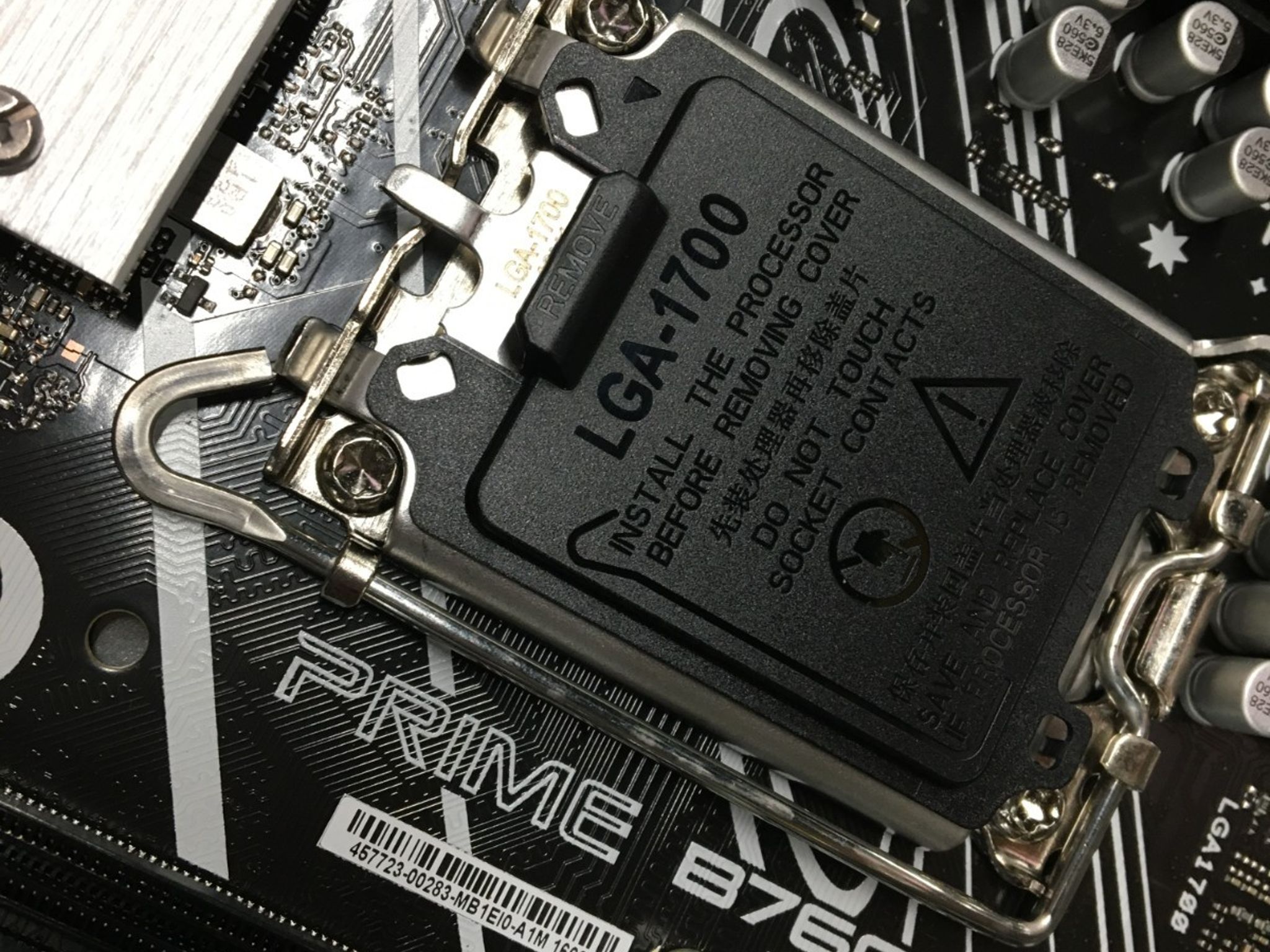 ASUS PRIME B760M-A AX Motherboard Intel LGA1700 MicroATX DDR5 WiFi  no IO shield