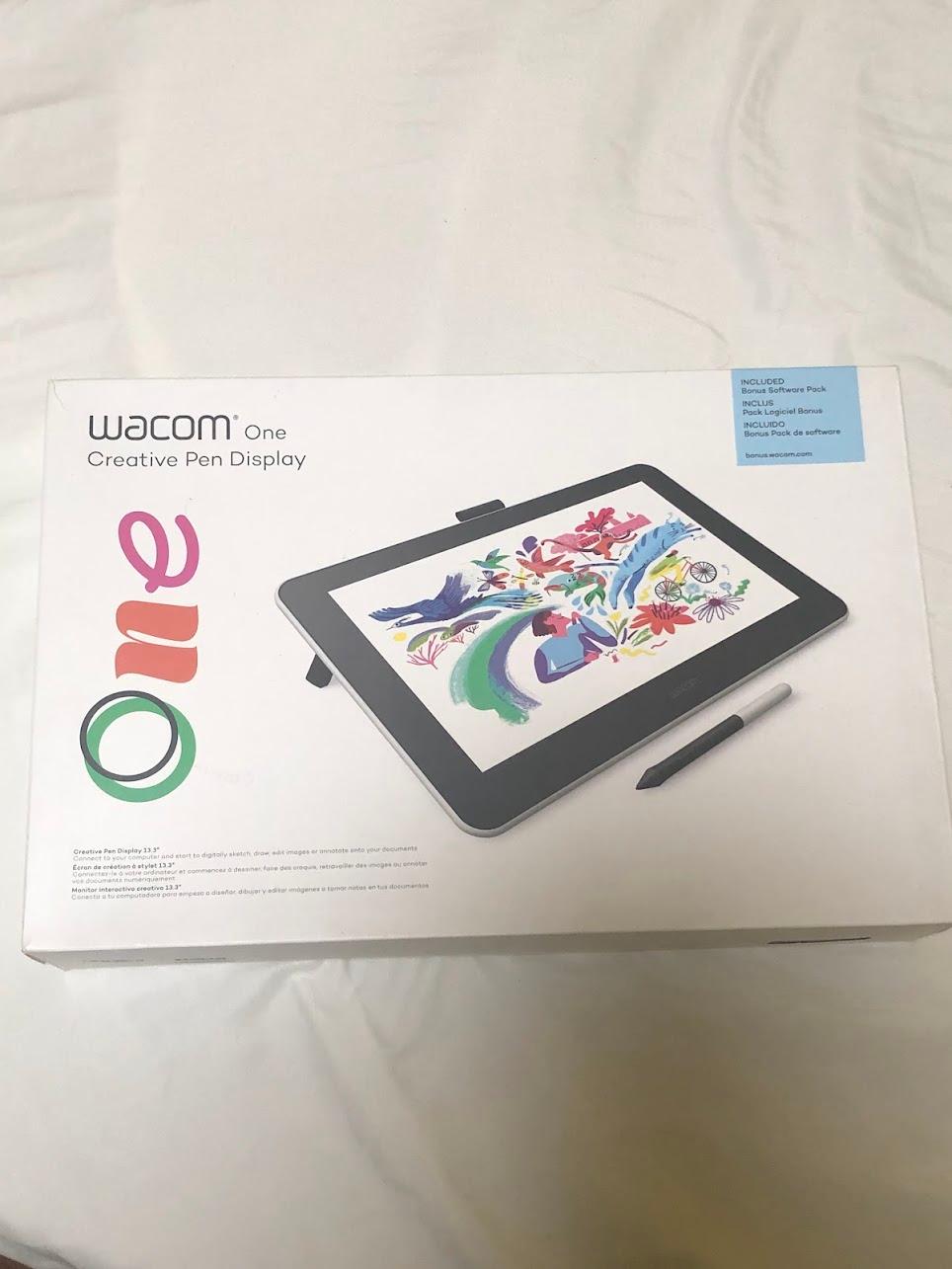 Wacom One Drawing Tablet 13 Inches (2020, 1st Generation)