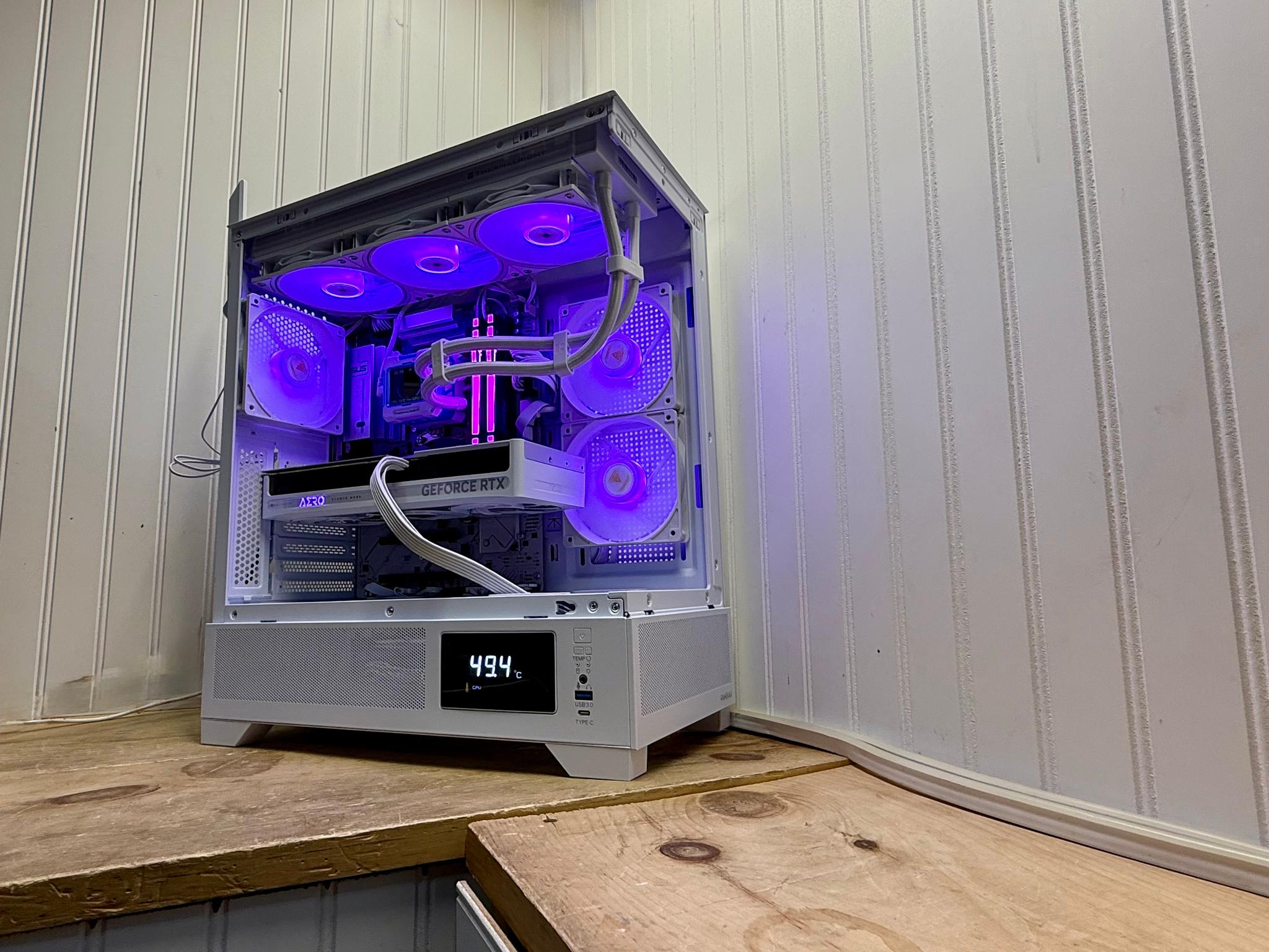 ⚡ FROST TITAN – RTX 5080 + Ryzen 7 9800X3D | 360mm AIO | 32G DDR5 FLAGSHIP 4K GAMING BEAST ⚡