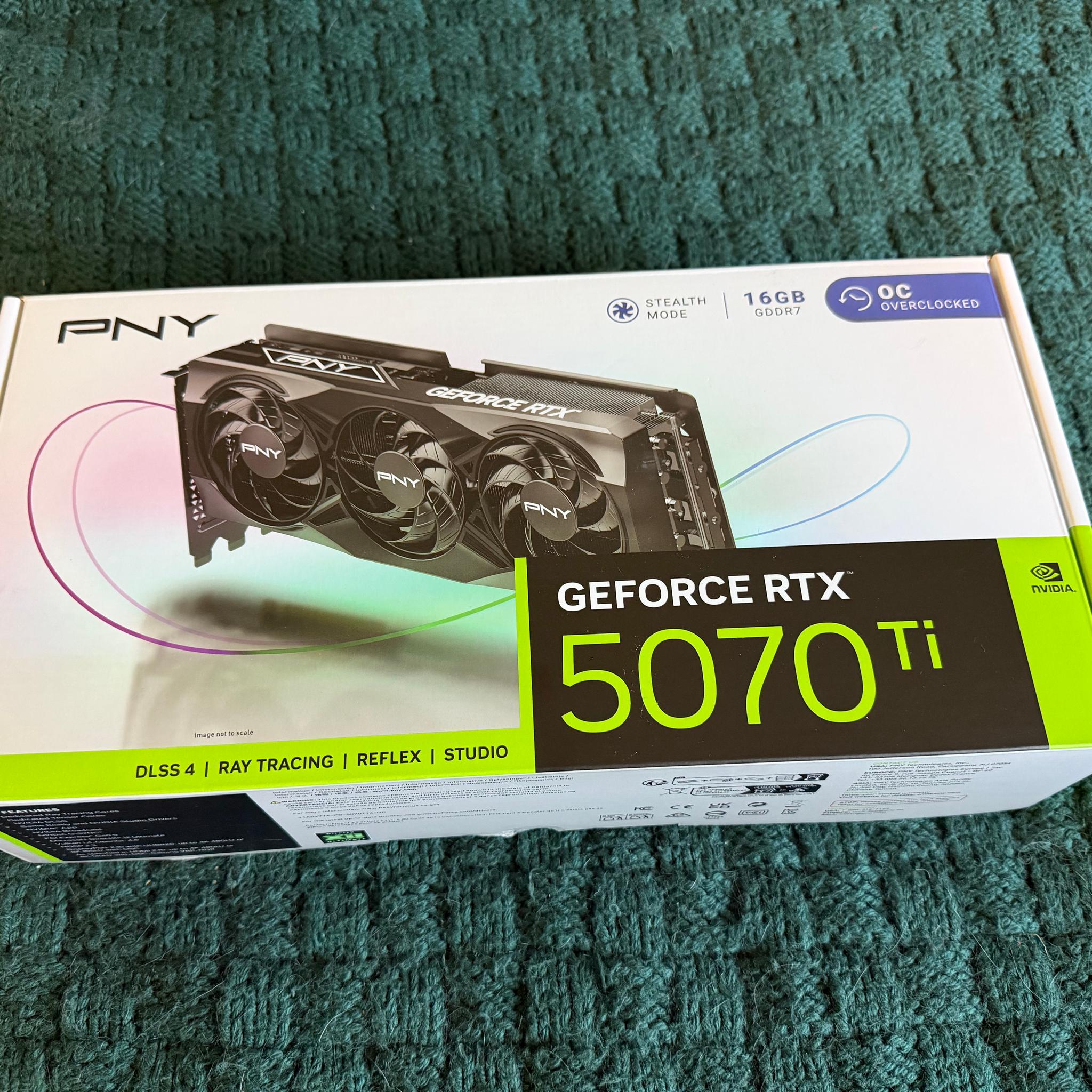 PNY GeForce RTX 5070 Ti OC Triple Fan