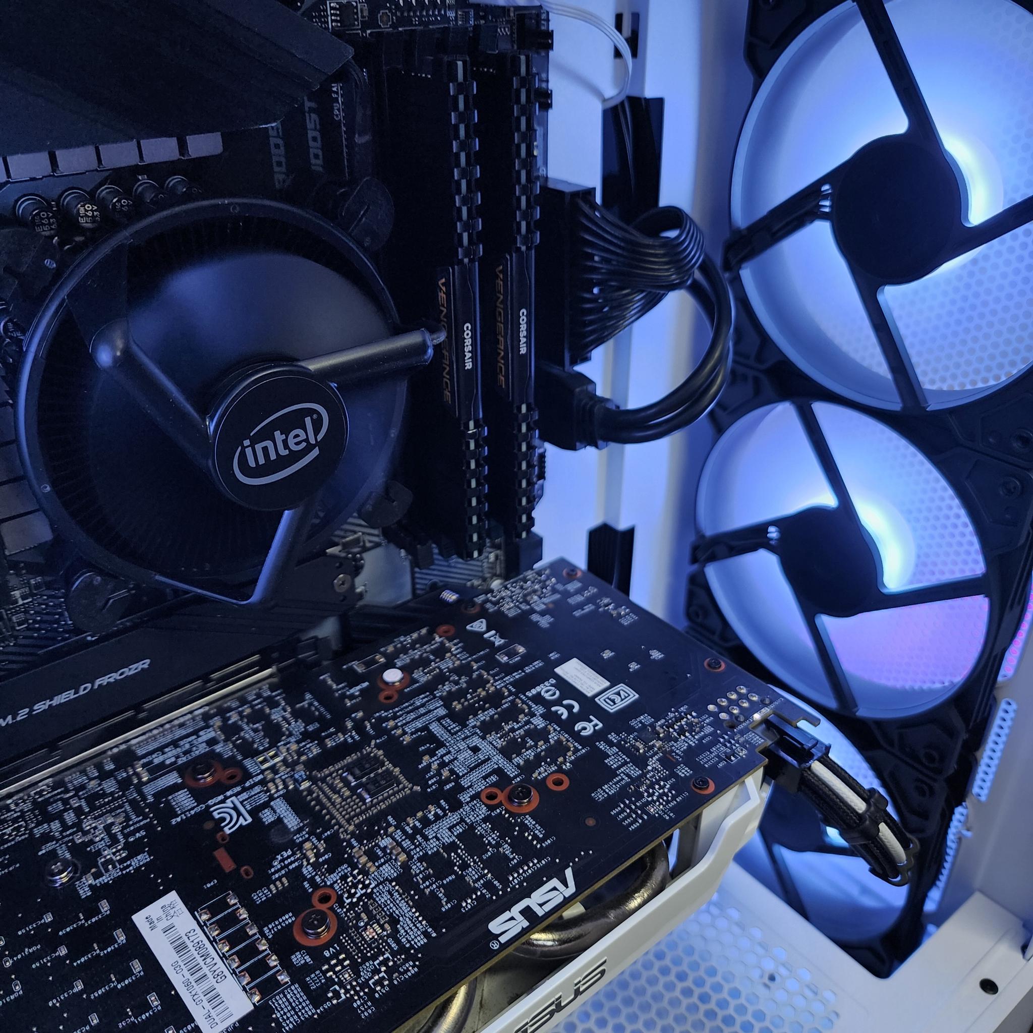 💙💜💙 ASUS GeForce GTX 1060 // Intel Core i3 10100 // Corsair Vengeance LPX 16GB 3200MHz