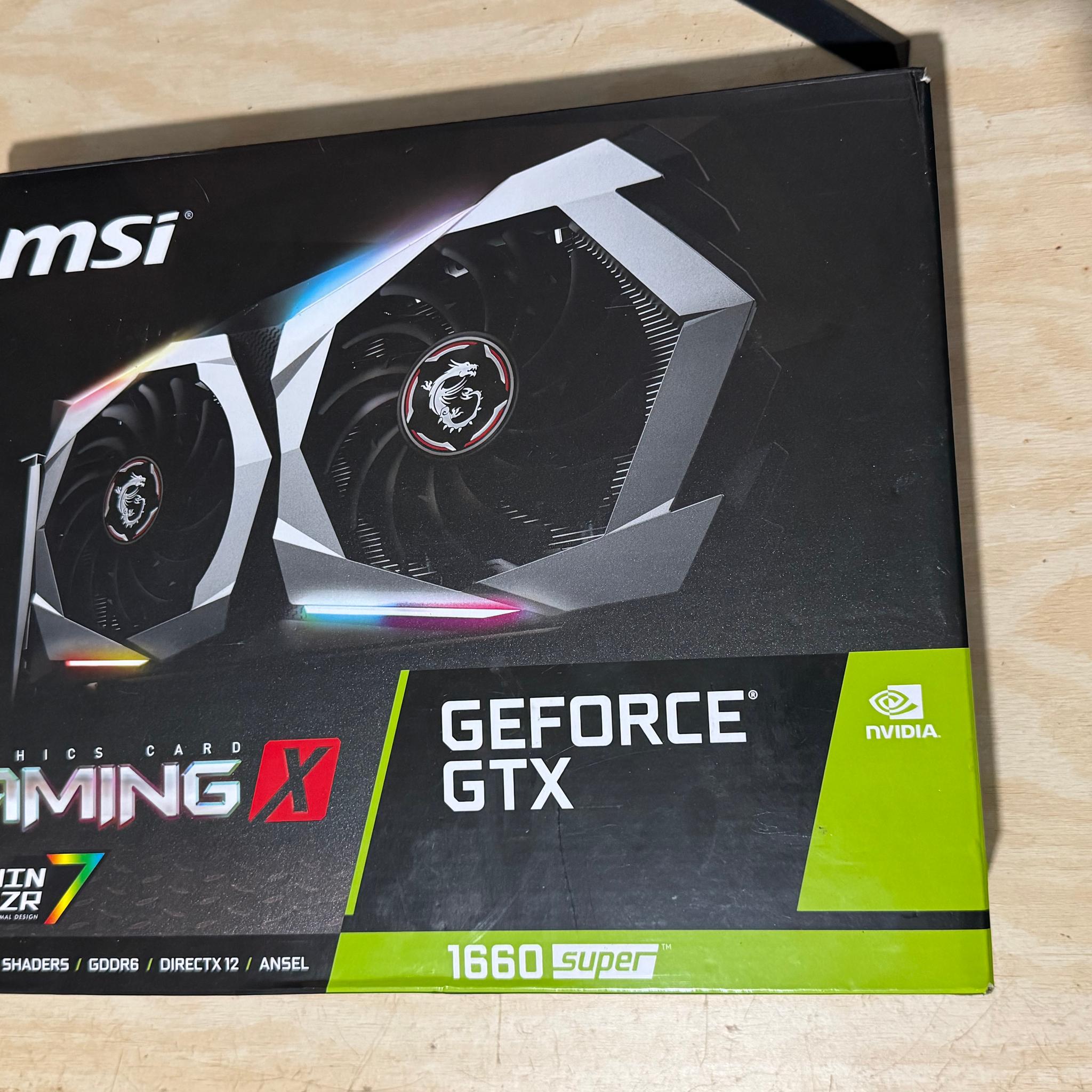 MSI GAMING X GeForce GTX 1660 SUPER | Jawa
