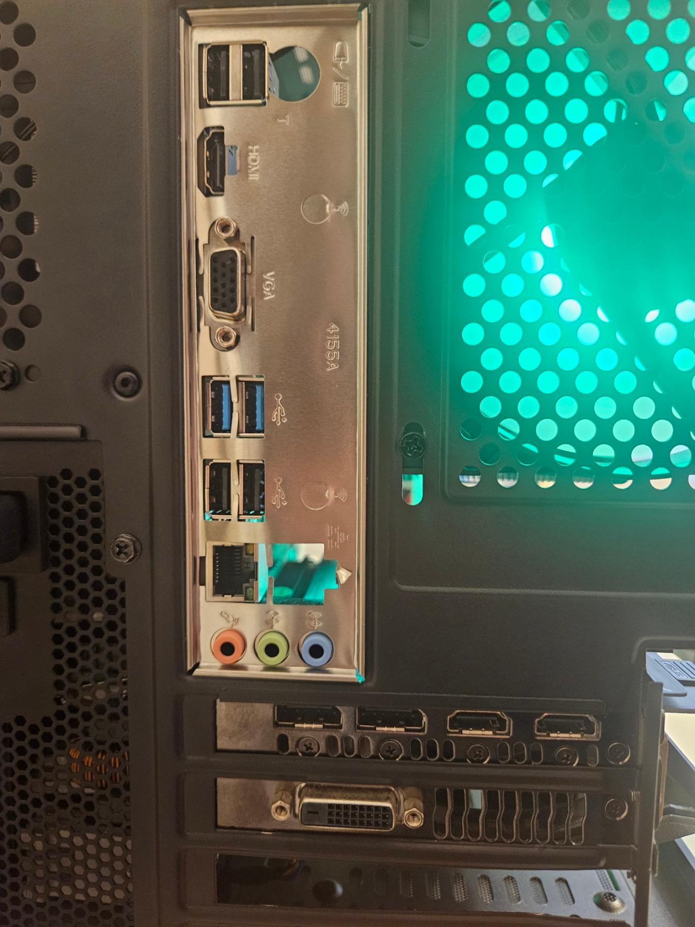 GTX 1070 TI, Ryzen 5 5500, 16 GB DDR4, Sleek Black Design with RGB