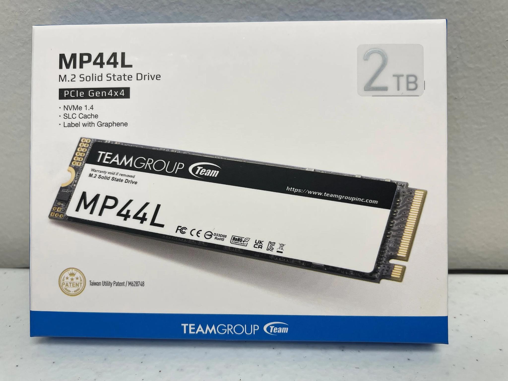 NEW TeamGroup 2TB MP44L PCIE4.0