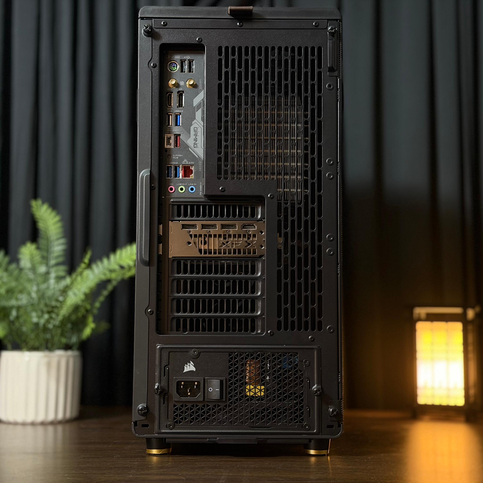 High-End Stealth PC | Ryzen 7 9700X / 64GB 6000MHz Memory / RX 7800XT / 2TB NVME SSD / 1TB HDD