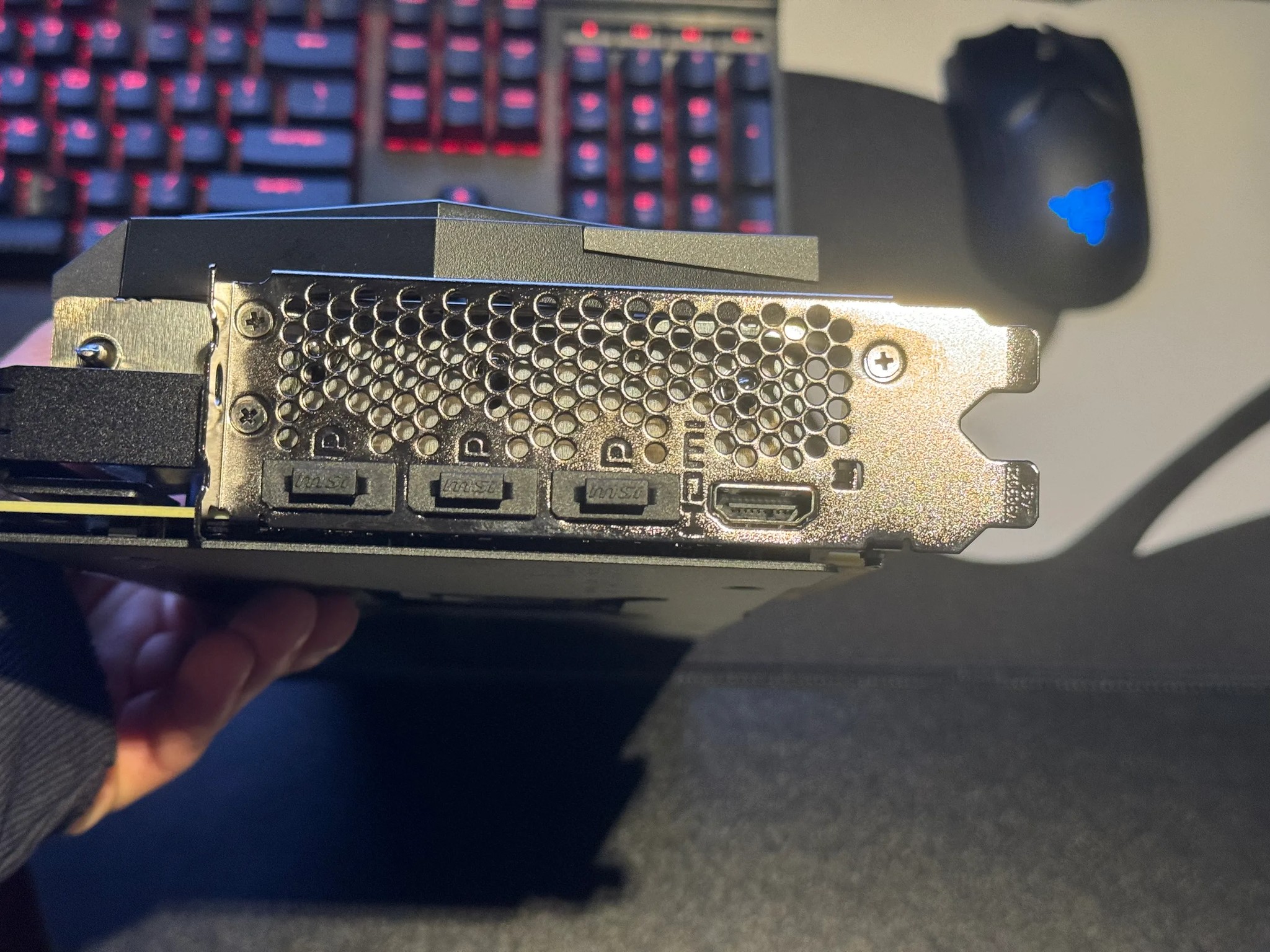 MSI RTX 3070 Ti Gaming X Trio 8GB GDRR6X 256-Bit HDMI/DP Nvlink Torx Fan 3 Ampere Architecture