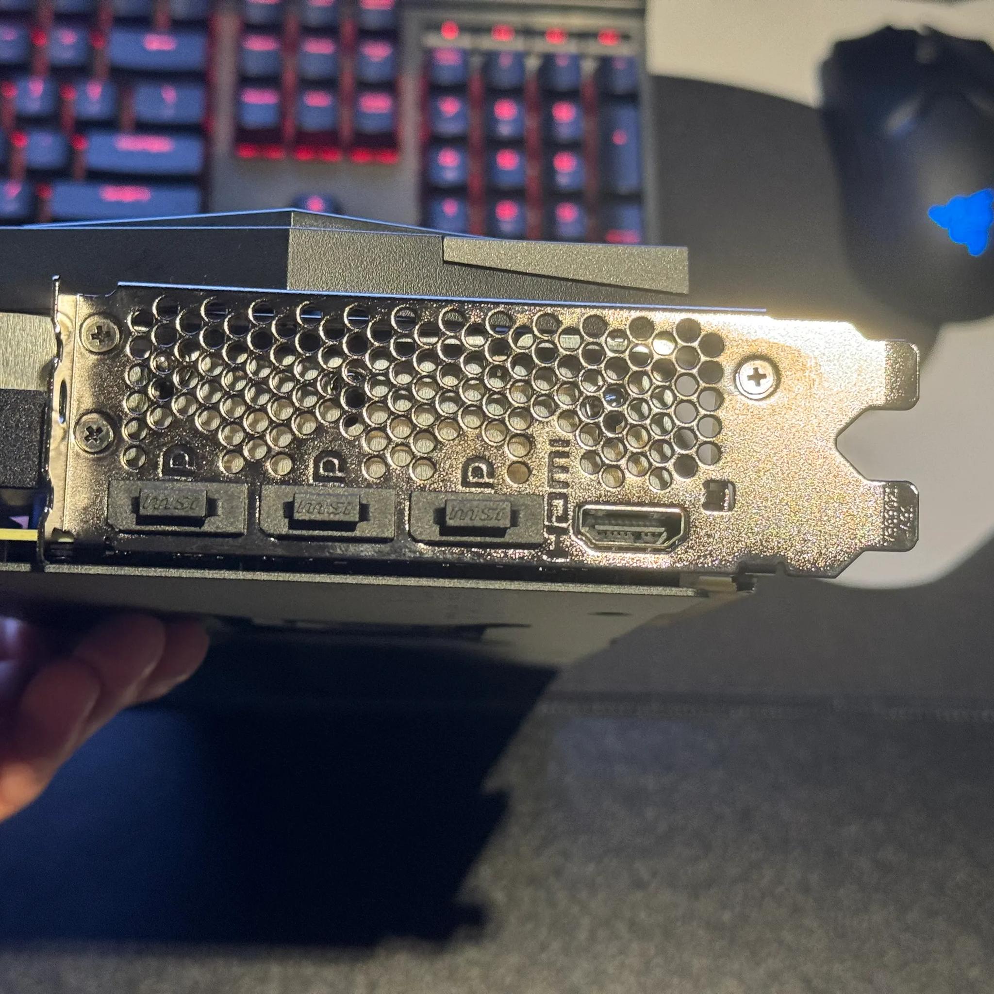 MSI RTX 3070 Ti Gaming X Trio 8GB GDRR6X 256-Bit HDMI/DP Nvlink Torx Fan 3 Ampere Architecture