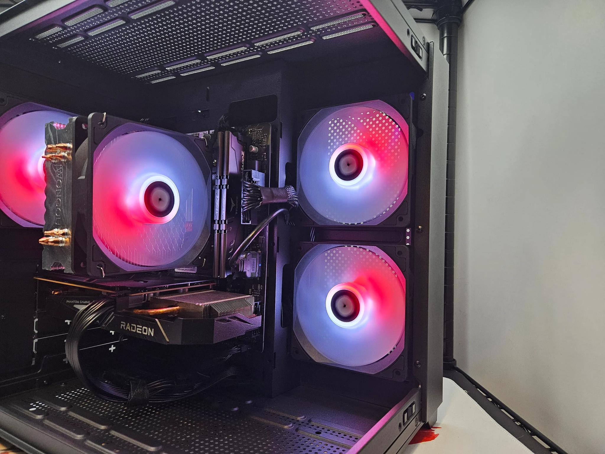 Limited time deal! Dark side Air Rig Ryzen 5 5500 / 16GB DDR4 / 512GB SSD / RX6500XT