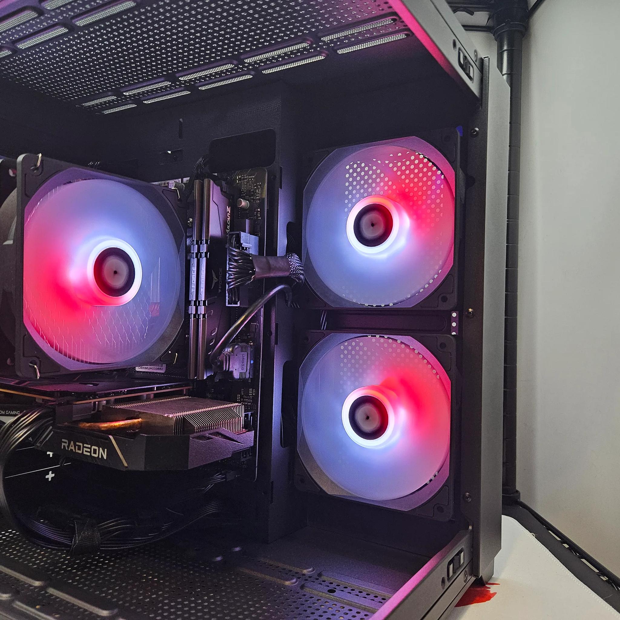 Limited time deal! Dark side Air Rig Ryzen 5 5500 / 16GB DDR4 / 512GB SSD / RX6500XT