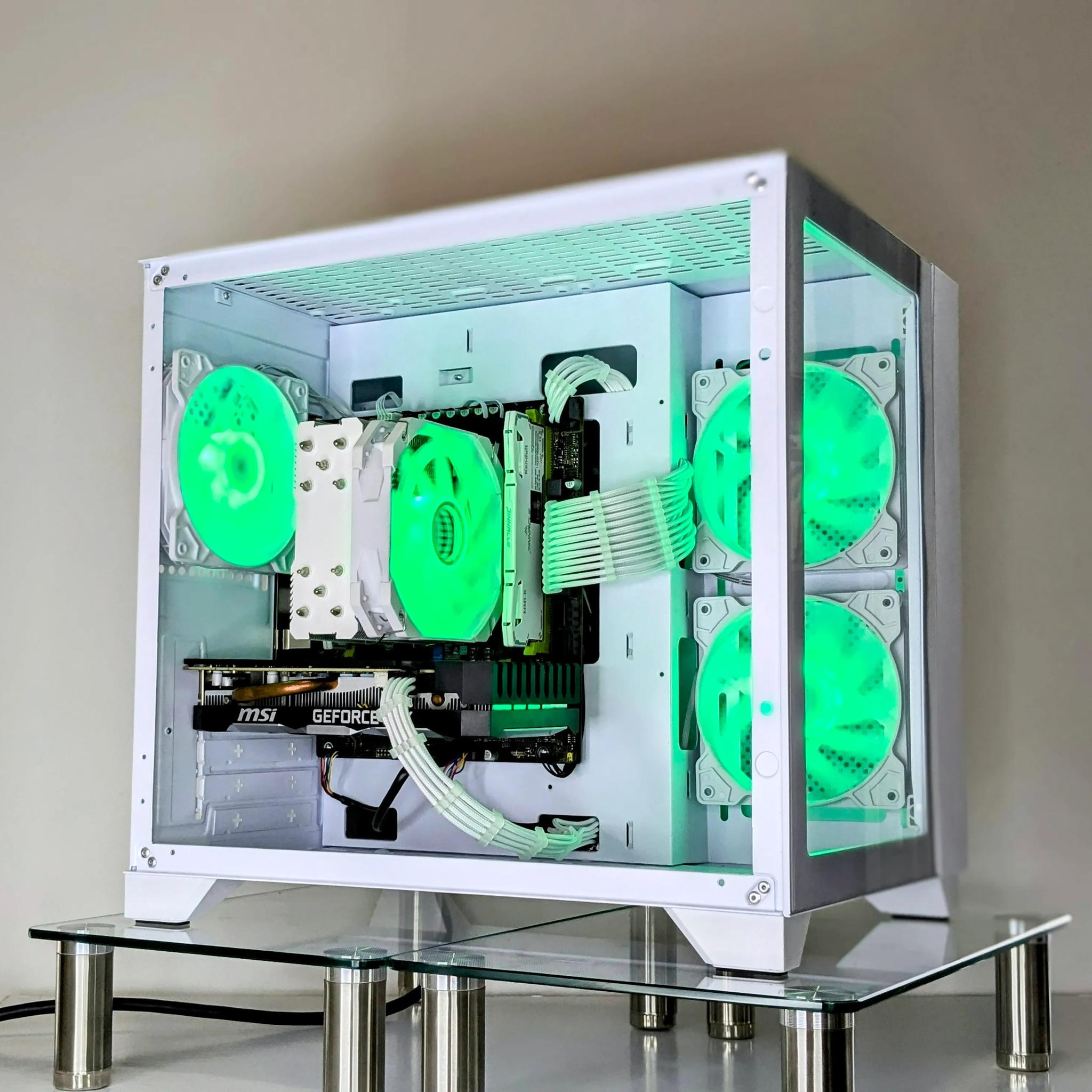 🤍🤍(1080P)oison ⚪RTX 2060🤍Intel 12-Cores/24-Threads🤍16GB DDR4🤍1TB NVMe SSD⚪️800w Gold PSU