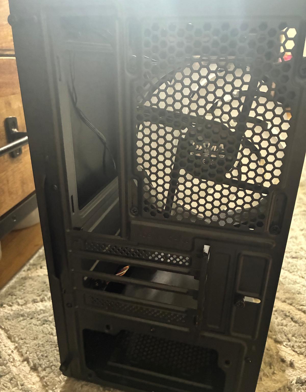 Sama ARGB-Q5-BK Black USB3.0 Tempered Glass Micro ATX
