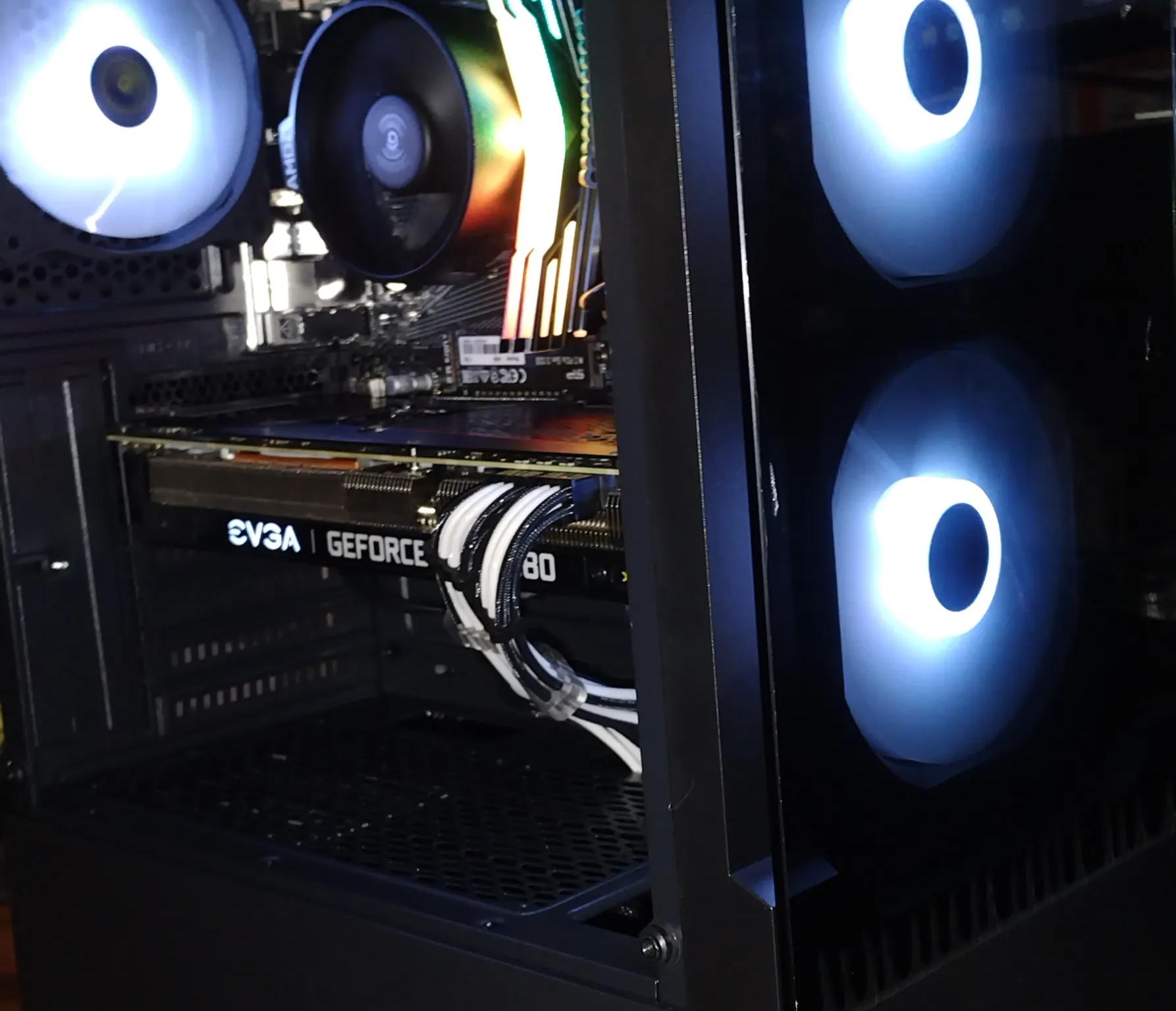 *NEW!* Asrock Gaming PC - EVGA RTX 3080, Ryzen 5, 16gb, 1TB S.P. Nvme SSD