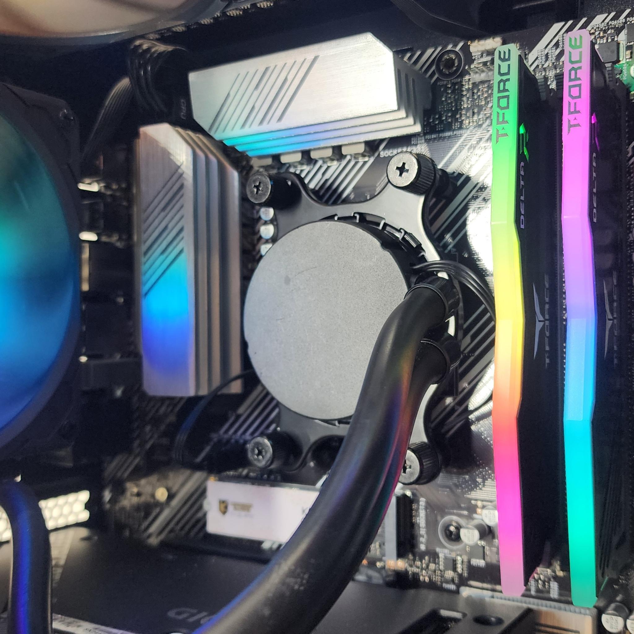 Gaming PC Ryzen 5 5600X 16GB RAM 512GB SSD RTX 3060 12GB Windows 11 Computer