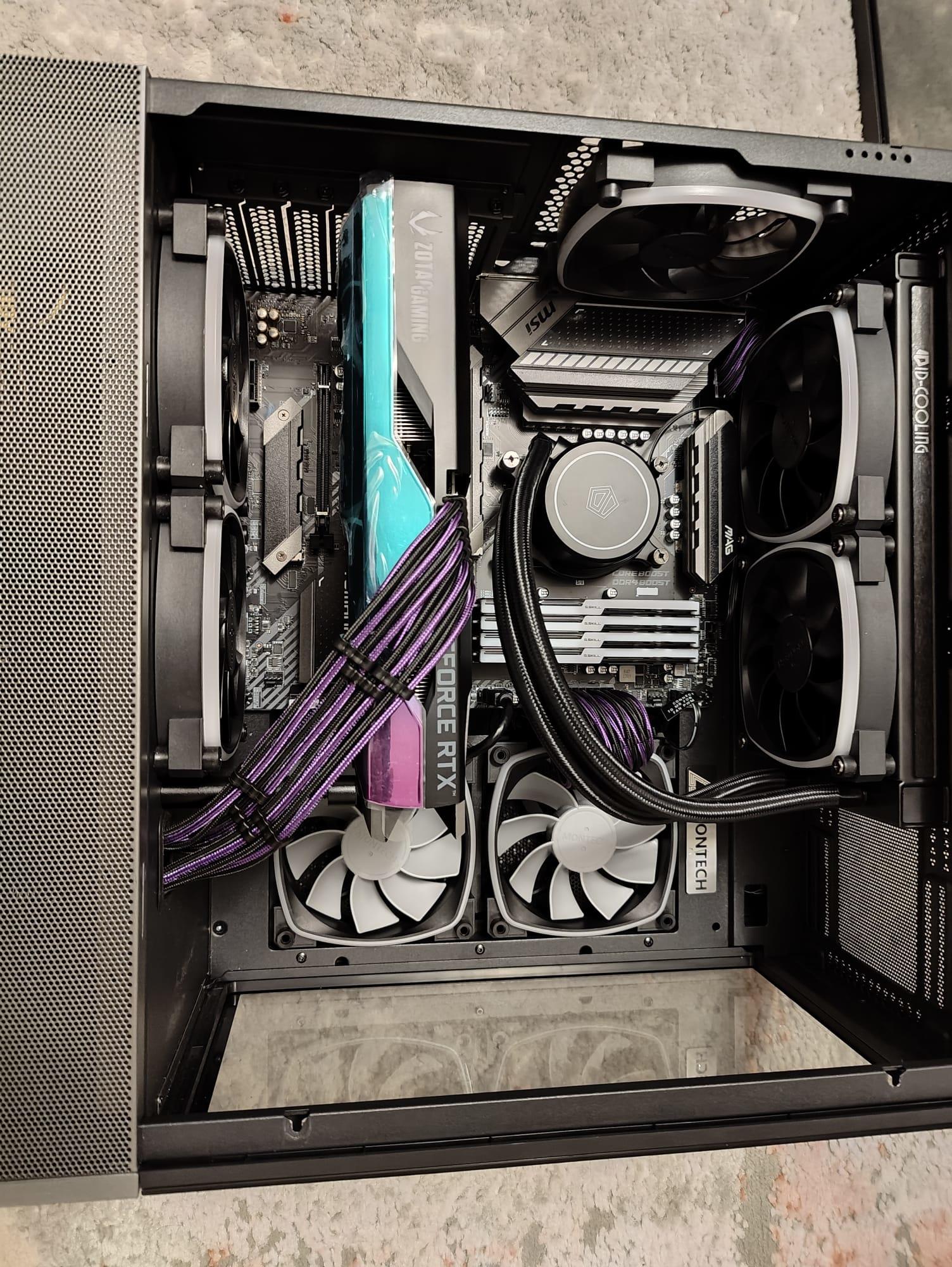 AMD Ryzen 7 5700x (8 Core/ 16 Threads), Zotac Nvidia rtx 3070 amp holo