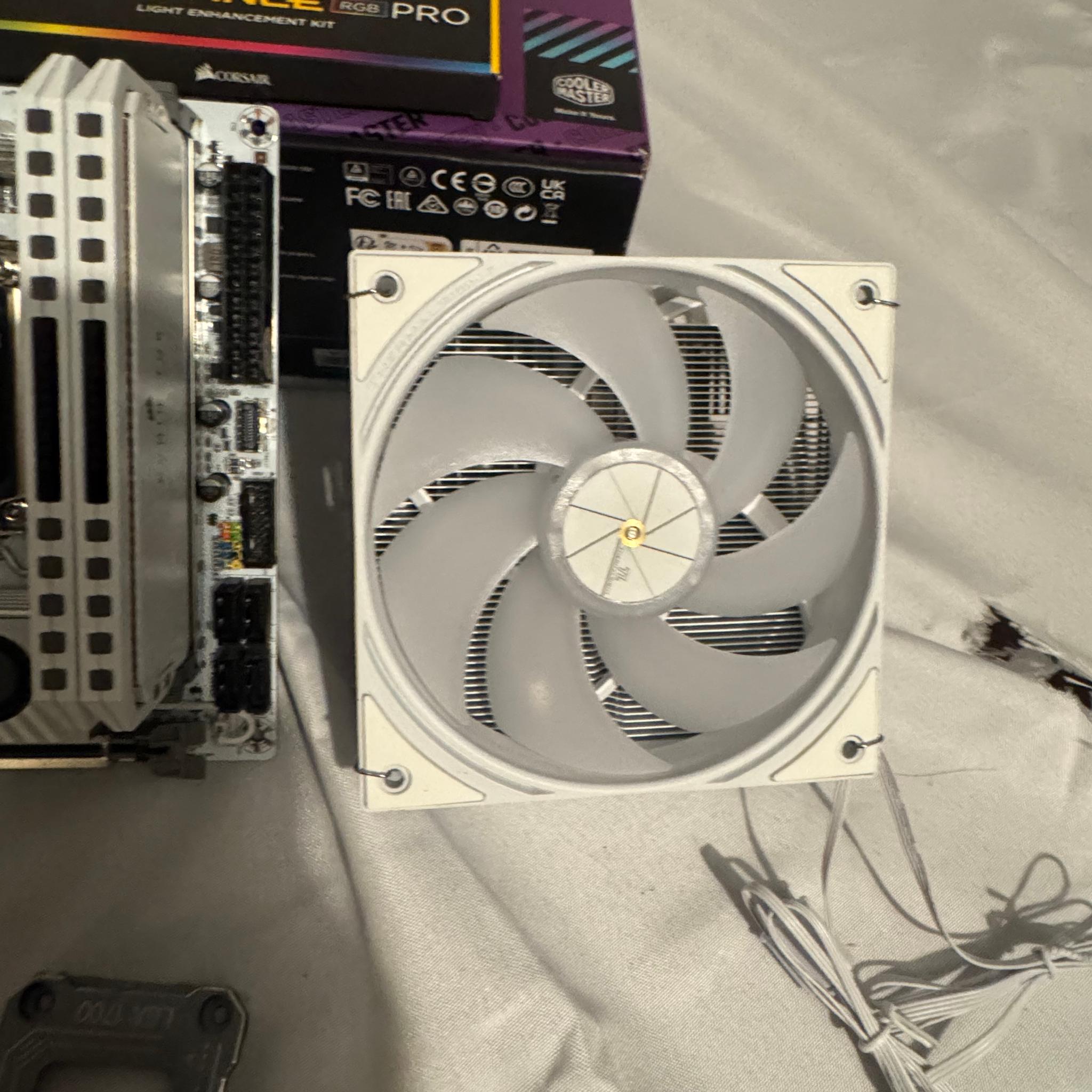 Mobo, Ram, cooler, etc SFX bulk parts lot