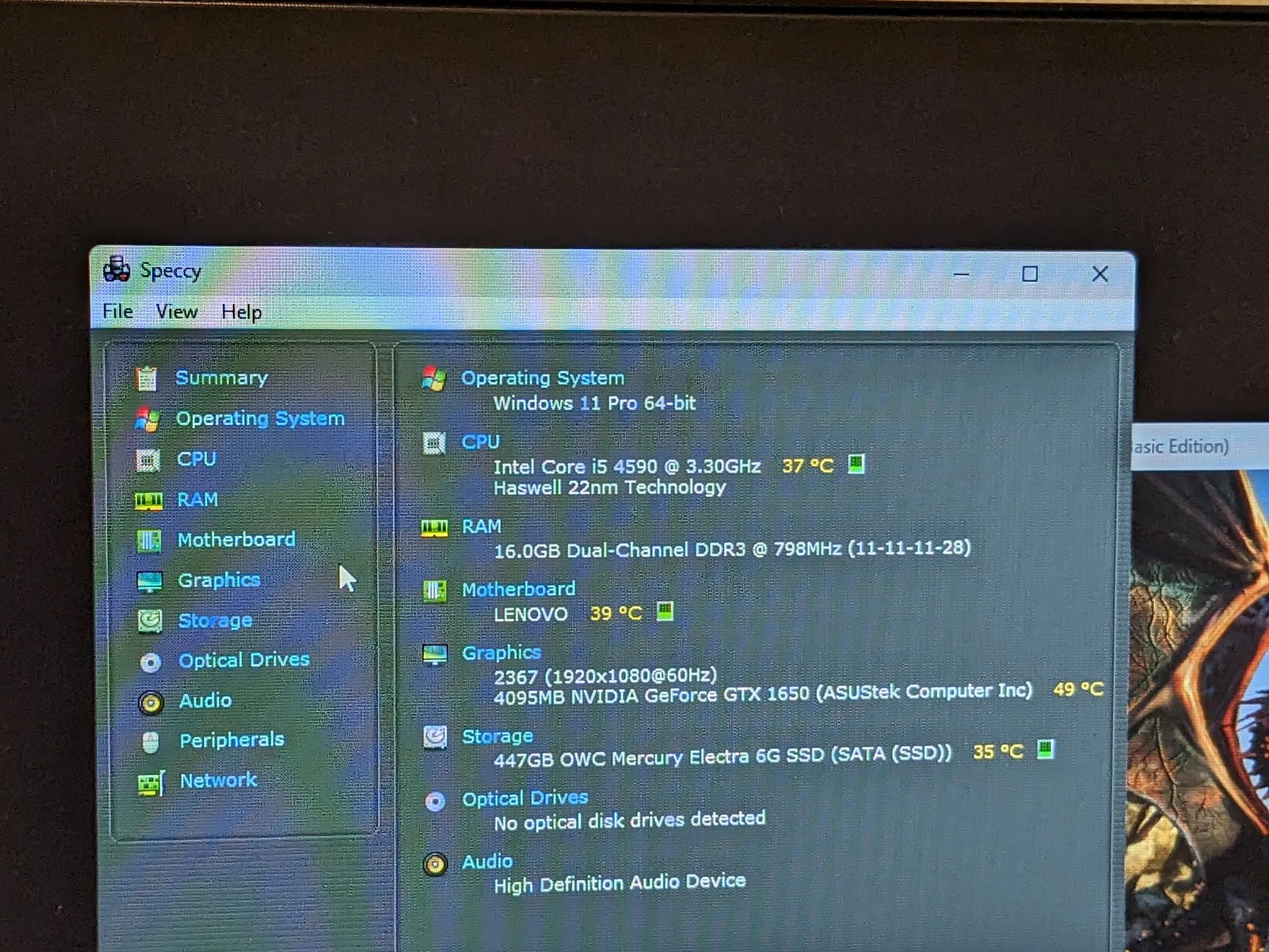 FREE SHIP|| i5-4590, 16GB RAM, GTX 1650, 480GB SSD, Win11, RGB, WiFi