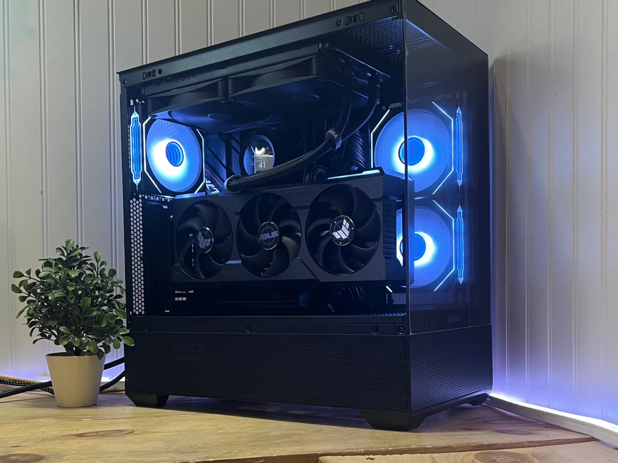 🔥4k Any GAME Raytracing ON🔥 9800x3d/48g ddr5/2TB NVME/1000w B tire PSU/280mm rad/4090