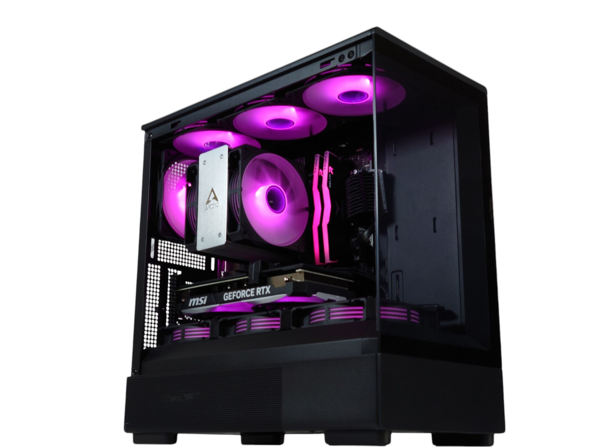 🖤💚Darkstar❇️ Gaming PC❇️Nvidia RTX 4060 8GB❇️AMD Ryzen 7 5700X3D 8-Core❇️32GB DDR4❇️ 1TB SSD