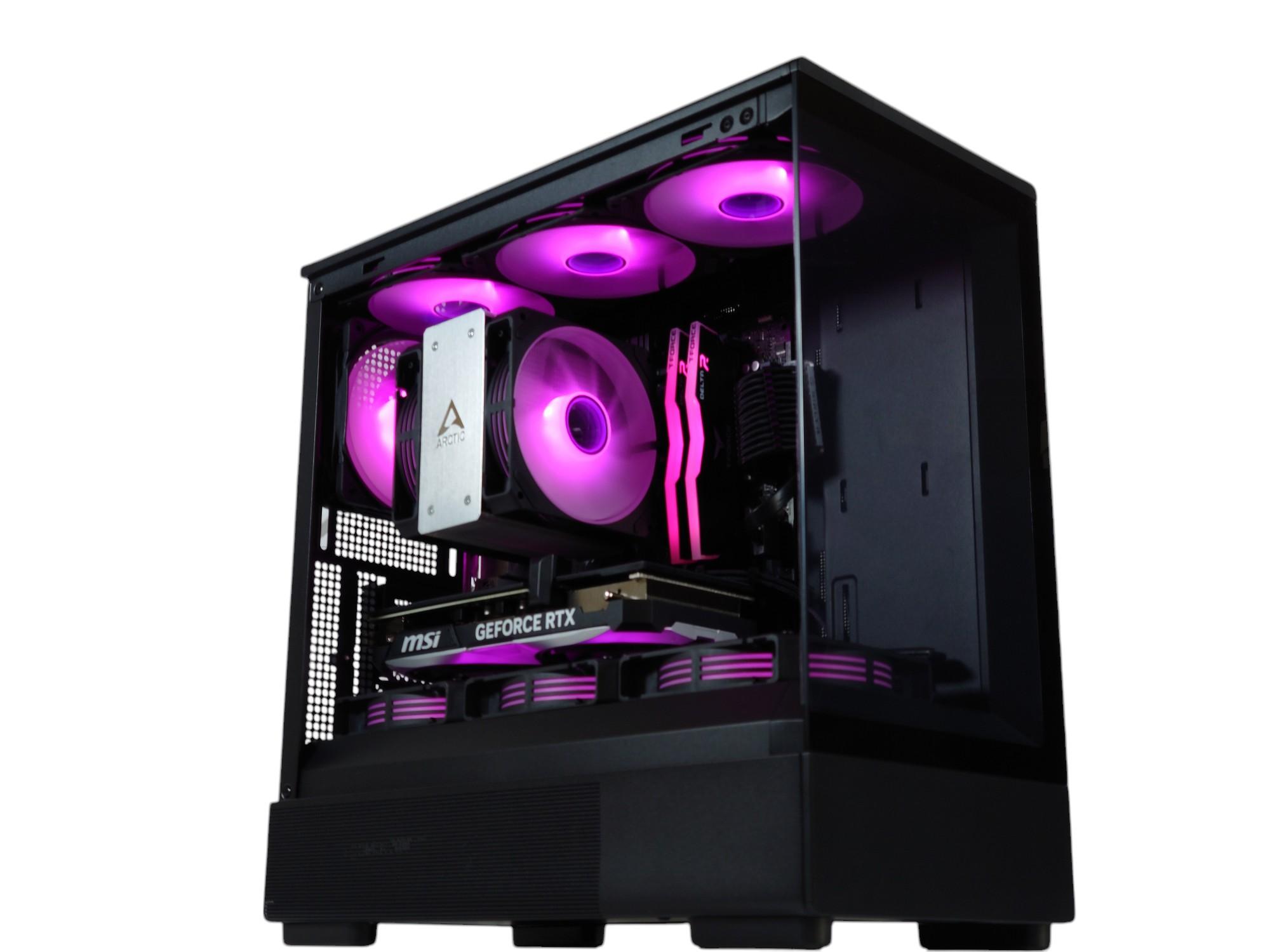 🖤💚Darkstar❇️ Gaming PC❇️Nvidia RTX 4060 8GB❇️AMD Ryzen 7 5700X3D 8-Core❇️32GB DDR4❇️ 1TB SSD
