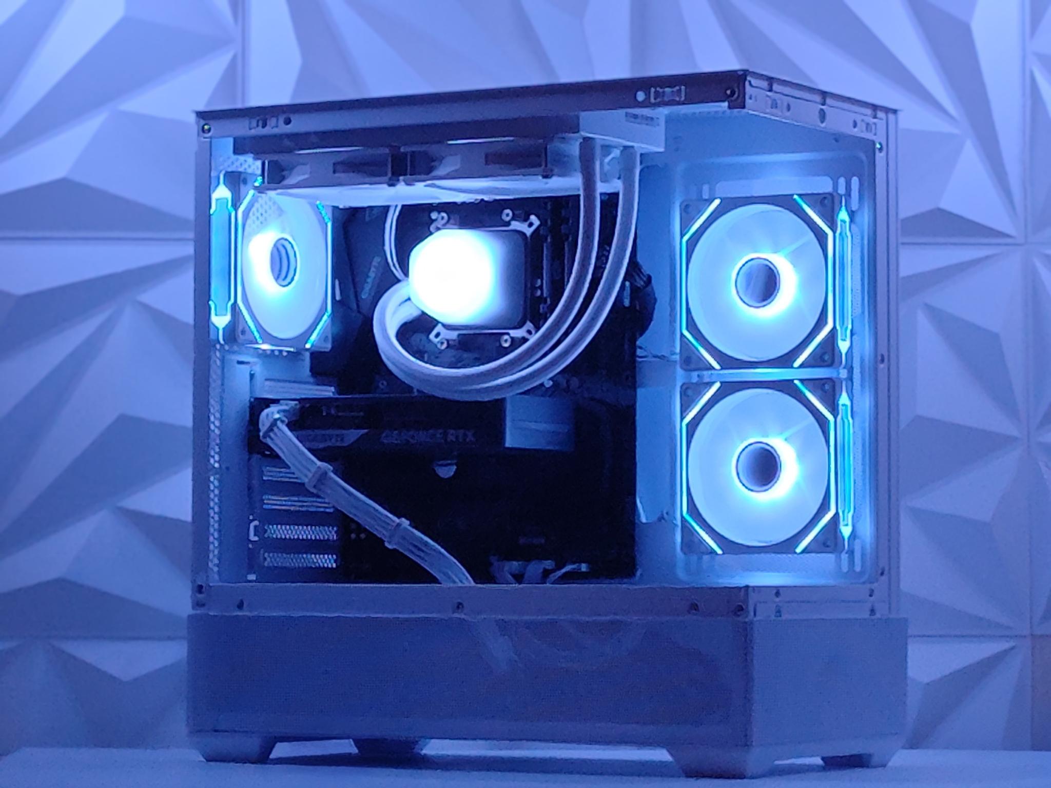 Liquid Cooled Gaming PC | RTX 5060 / Ryzen 5 / 16GB DDR5 / 1TB NVMe / Wi-Fi