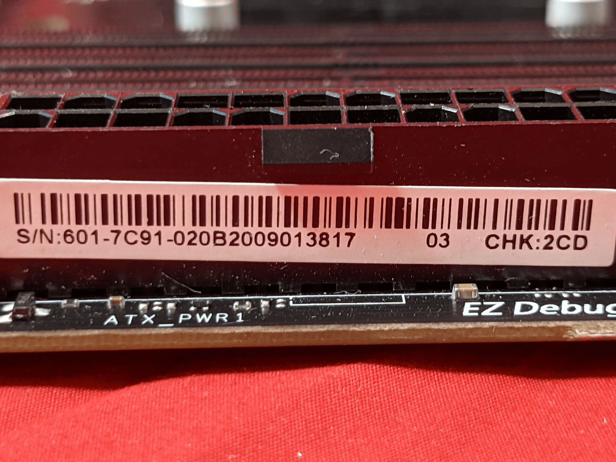 *AS IS/FOR REPAIR* MSI MPG B550 Gaming Edge WIFI AMD Socket AM4 DDR4 ATX Desktop Motherboard
