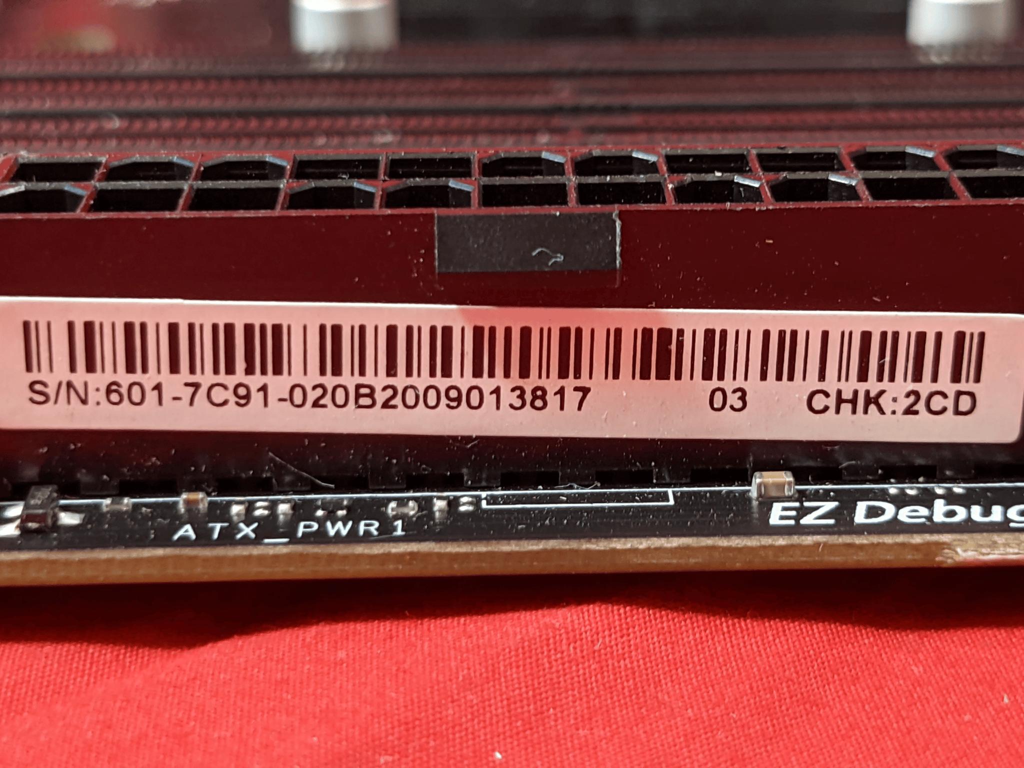 *AS IS/FOR REPAIR* MSI MPG B550 Gaming Edge WIFI AMD Socket AM4 DDR4 ATX Desktop Motherboard