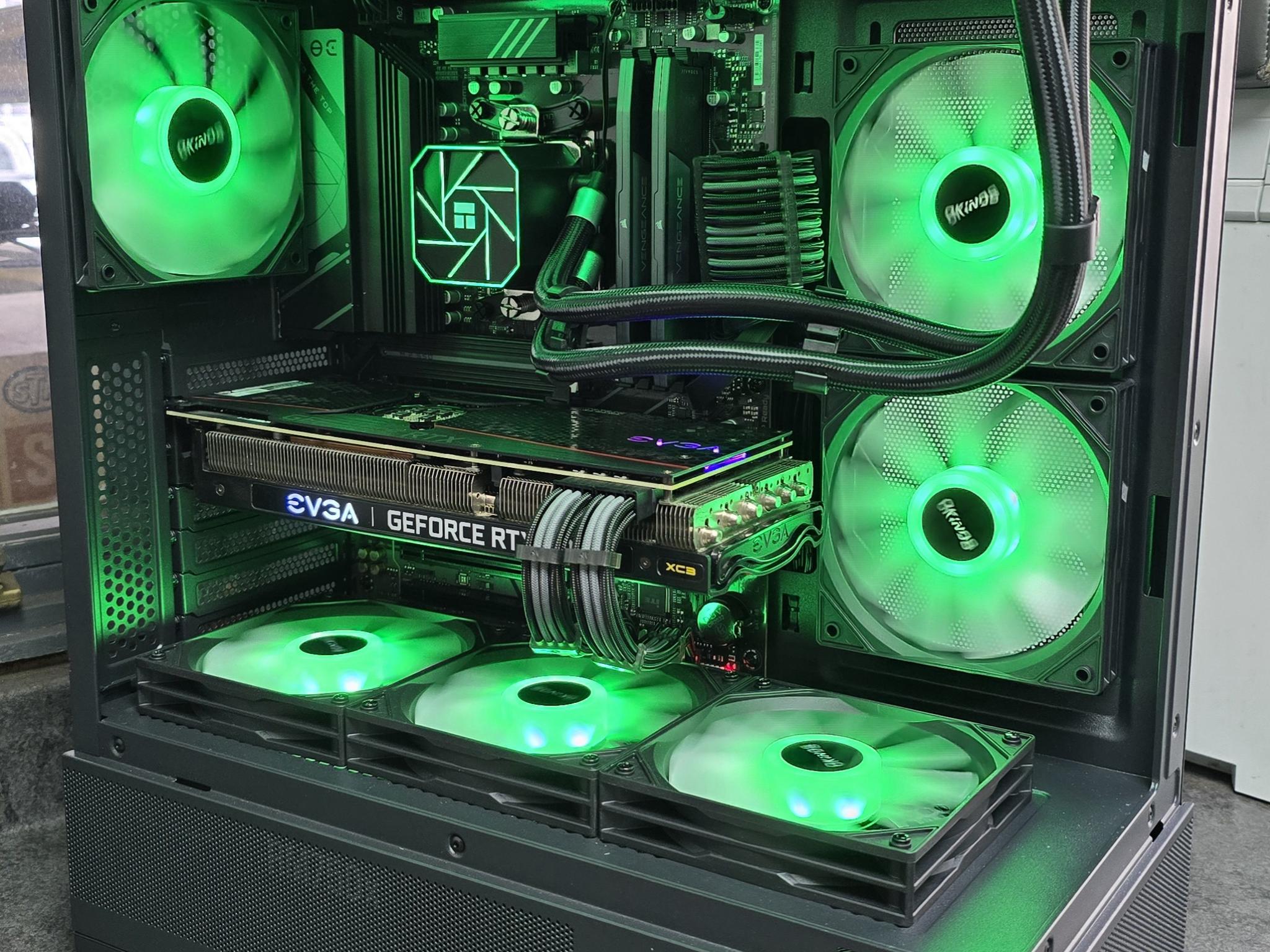 🟢⚫1440P CUSTOM PC | RTX 3080 | RYZEN 7 7700X | 32GB DDR5 | 1.5TB SSD⚫🟢