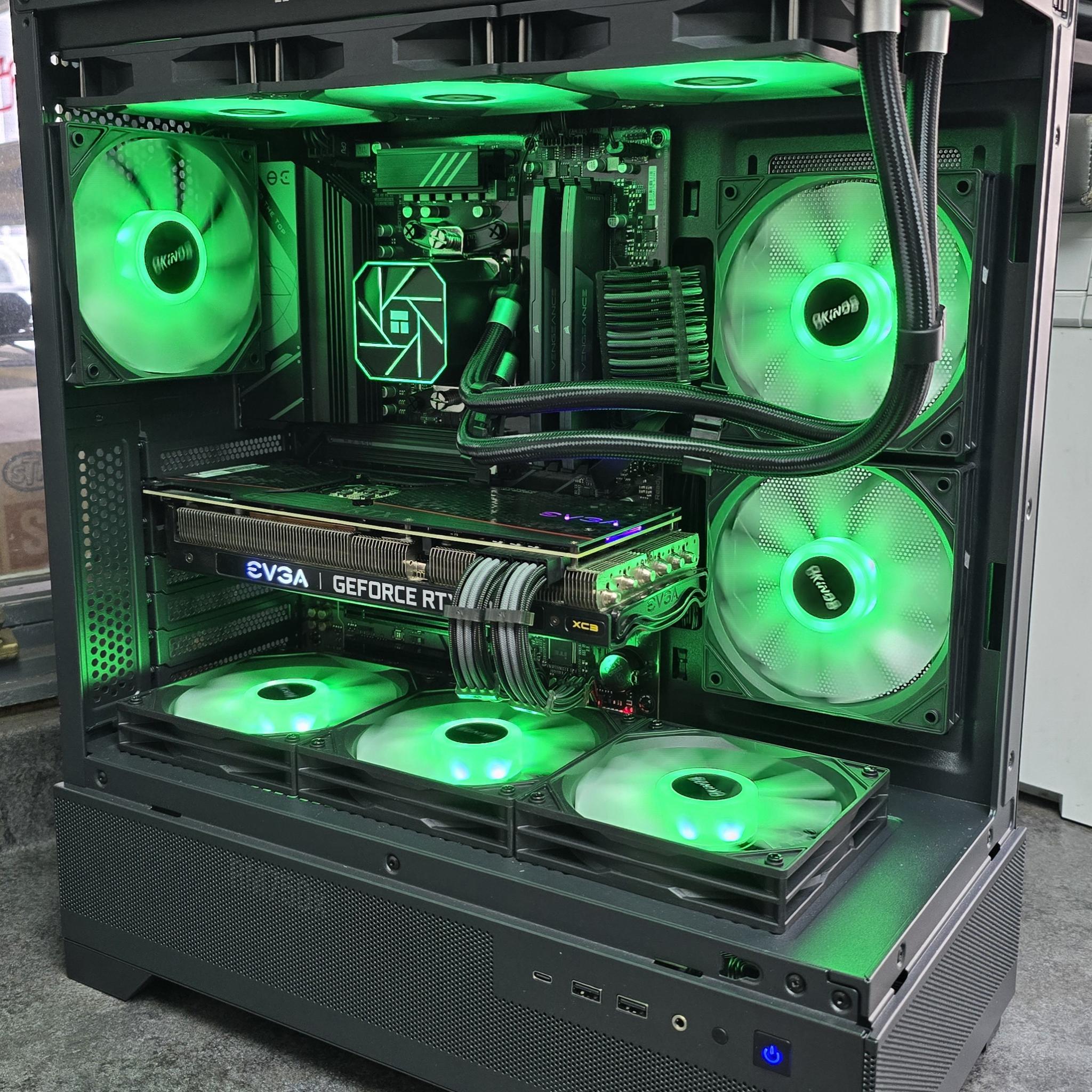 🟢⚫1440P CUSTOM PC | RTX 3080 | RYZEN 7 7700X | 32GB DDR5 | 1.5TB SSD⚫🟢