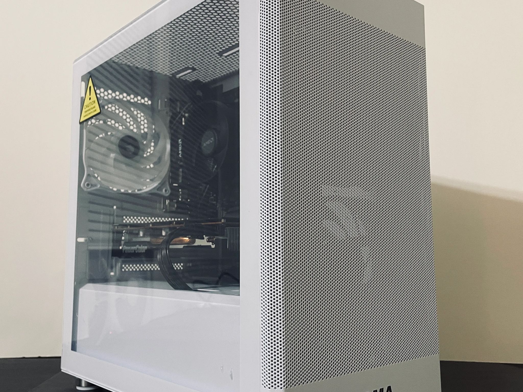 ⚡Best Value White Gaming PC - Ryzen 3 3100 ● 16GB RAM ● 1TB SSD - AMD RX 5600 XT 6GB