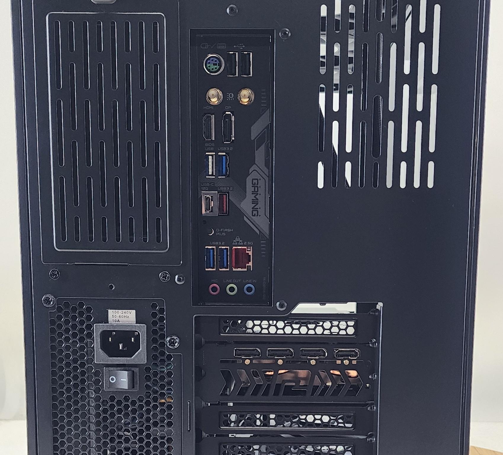 Gaming PC Ryzen 7 7800X3D 32GB RAM 1TB SSD RX 7800 XT 16GB Windows 11 Computer