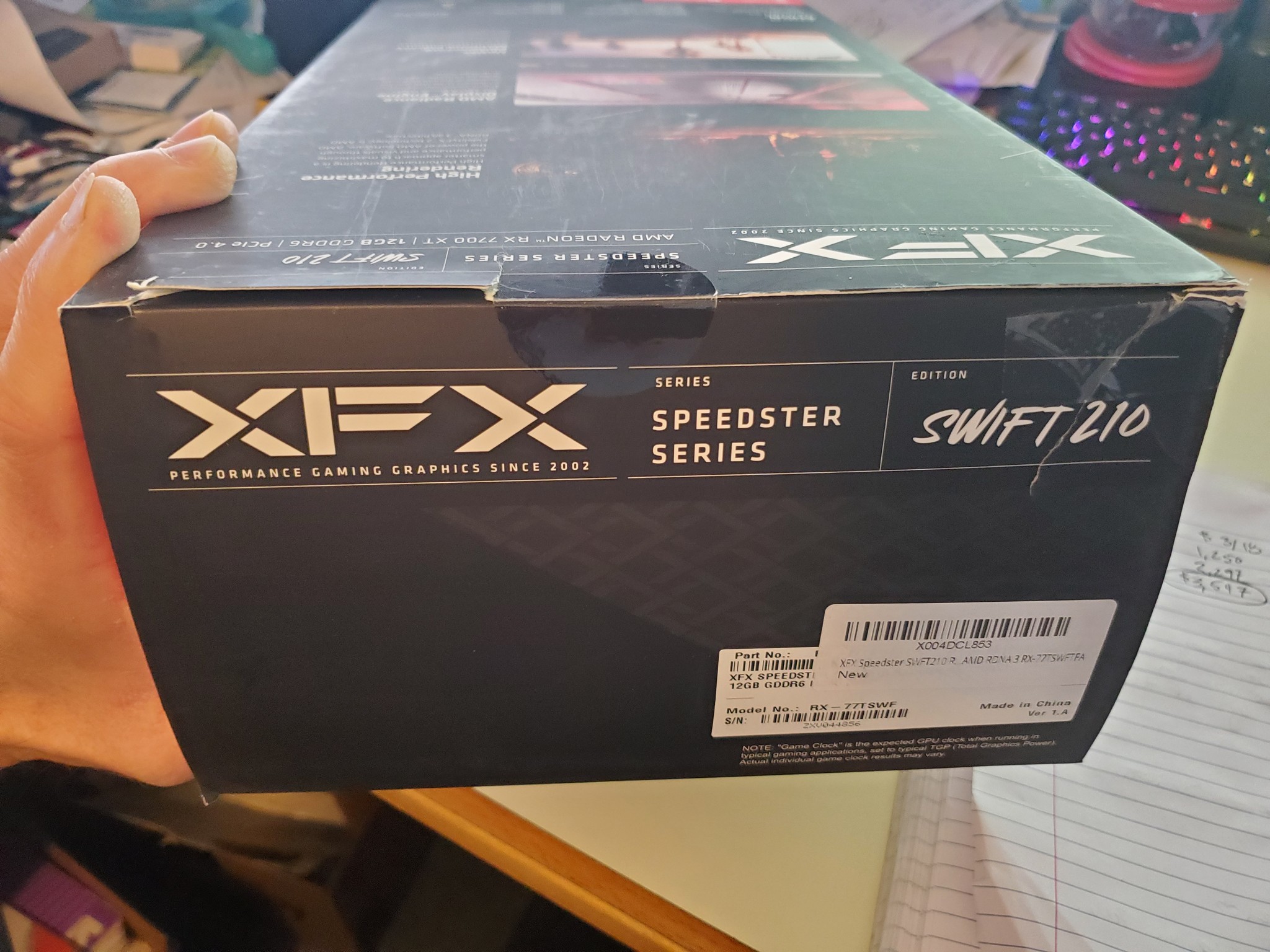 New Unopened Box - AMD Radeon RX 7700 XT