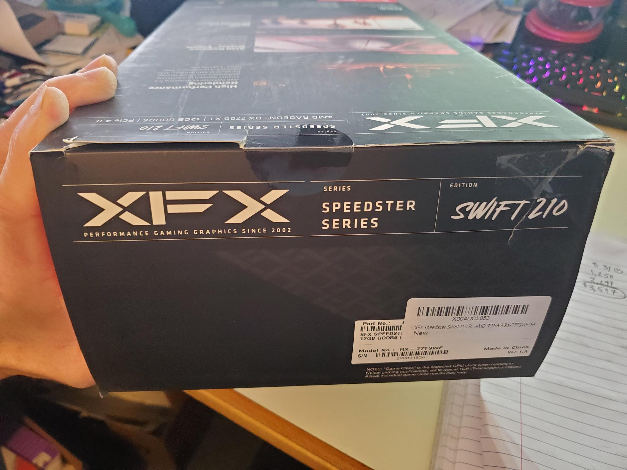 New Unopened Box - AMD Radeon RX 7700 XT