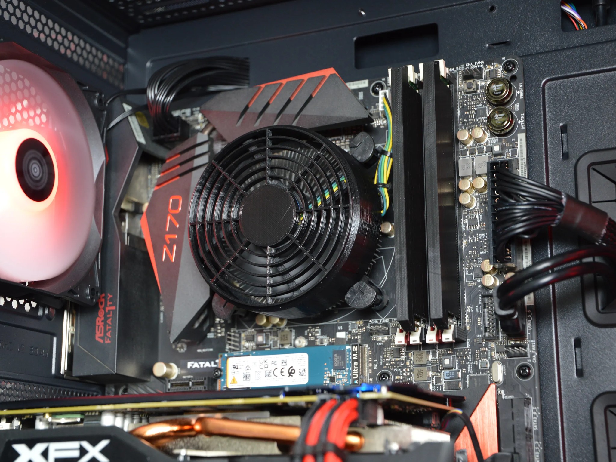 ⚫🔴| RX 570 4GB | INTEL i5 6500 | 16GB DDR4 RAM | 512GB NVME SSD | Crimson Night |