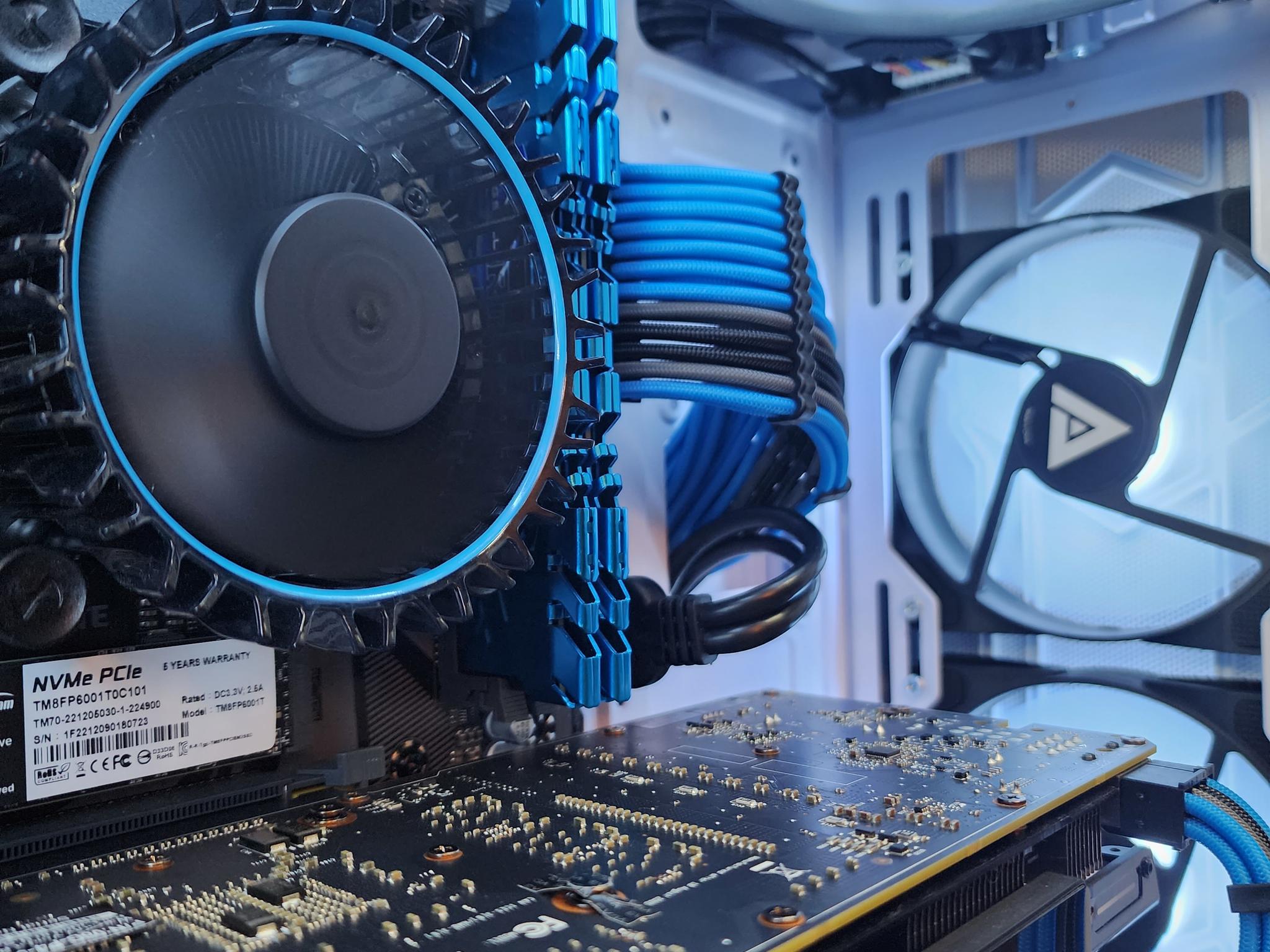 💙🤍💙 Intel Core i3 12100F // GeForce GTX 1070 // G.Skill 16GB 3000MHz