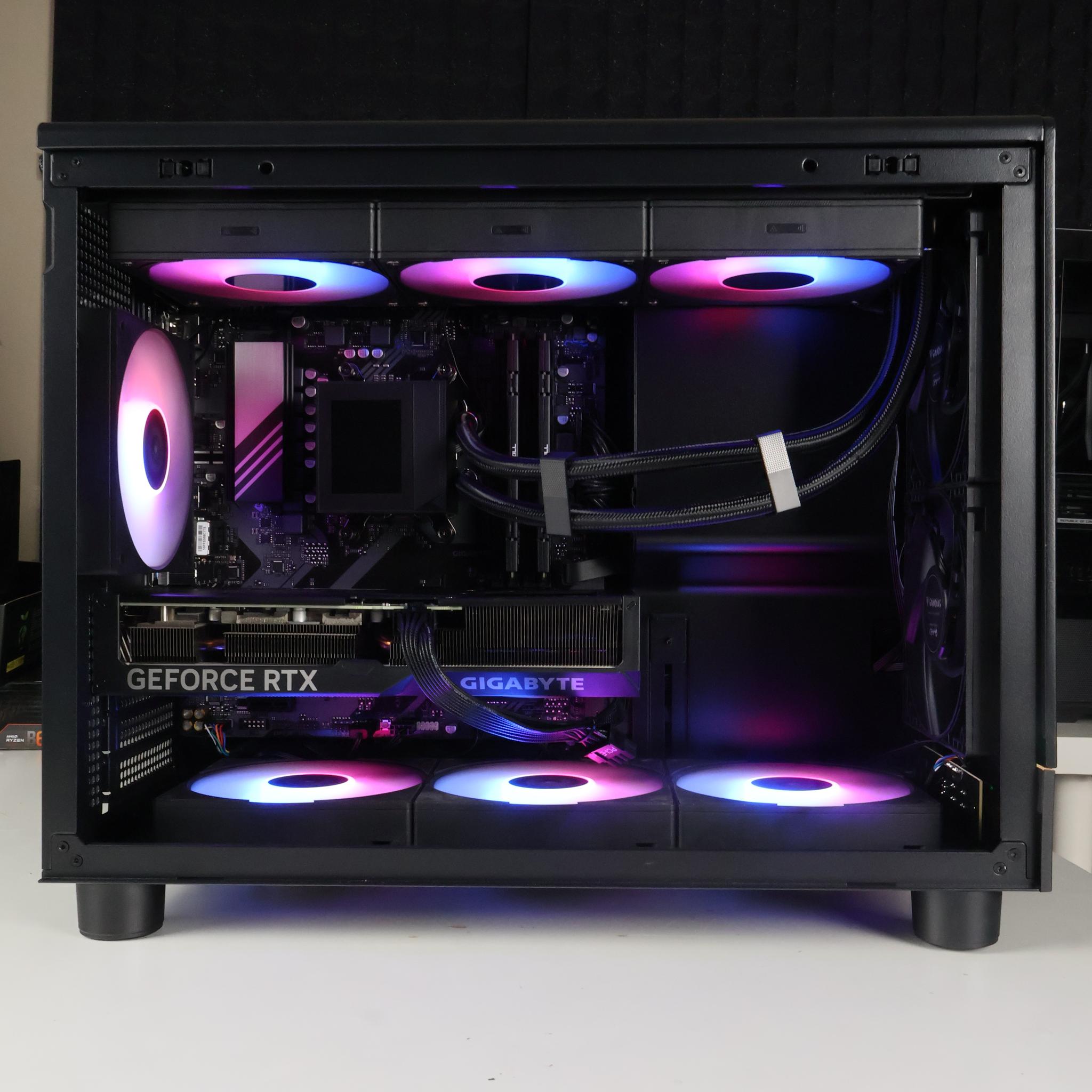 ⚫ Ryzen 5 7600X/RTX 4070 12GB Gaming/Streaming PC ⚫