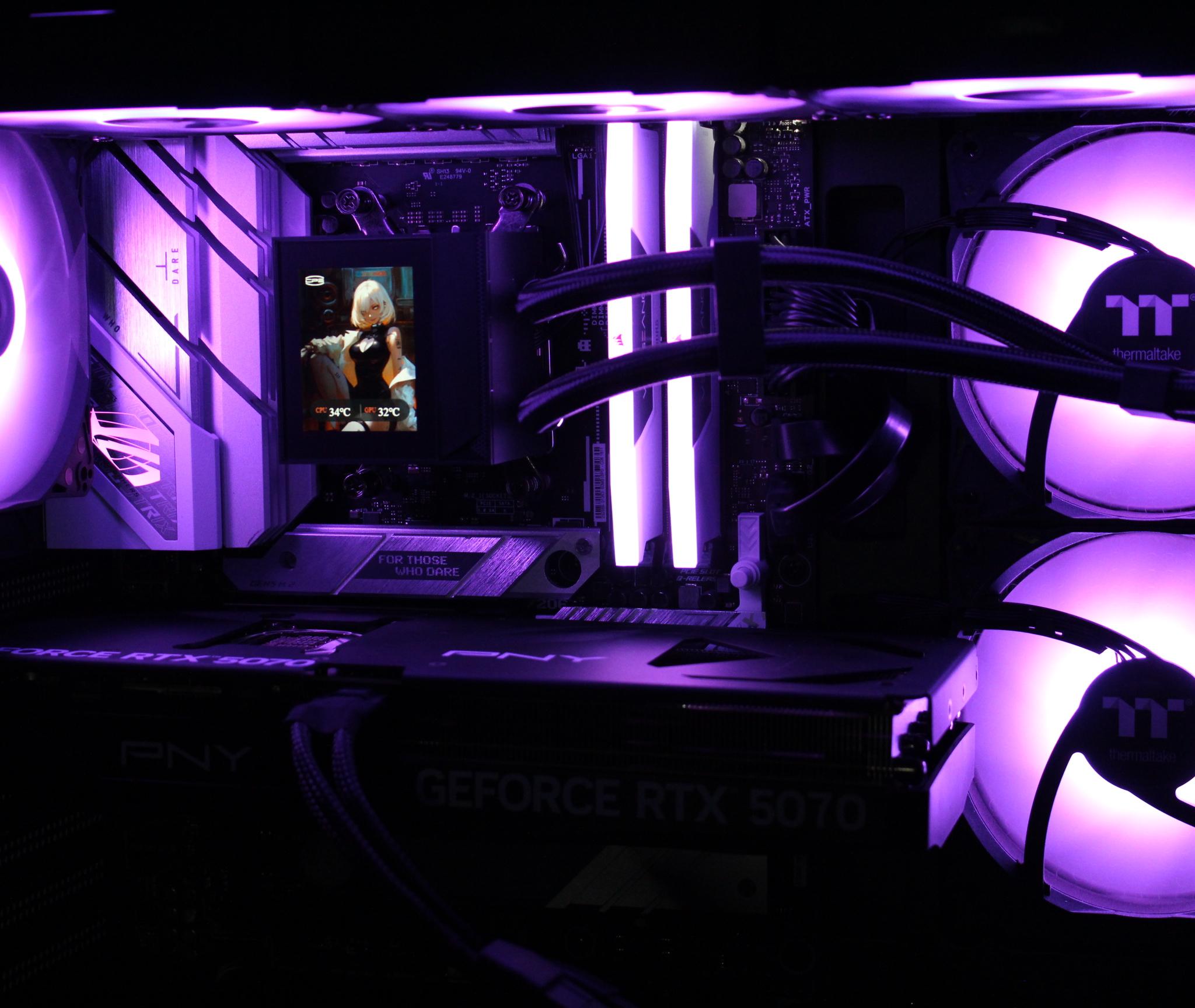 Ryzen 7 7700X | PNY RTX 5070 (12 GB) | 32 GB DDR5 | 1440P Gaming PC