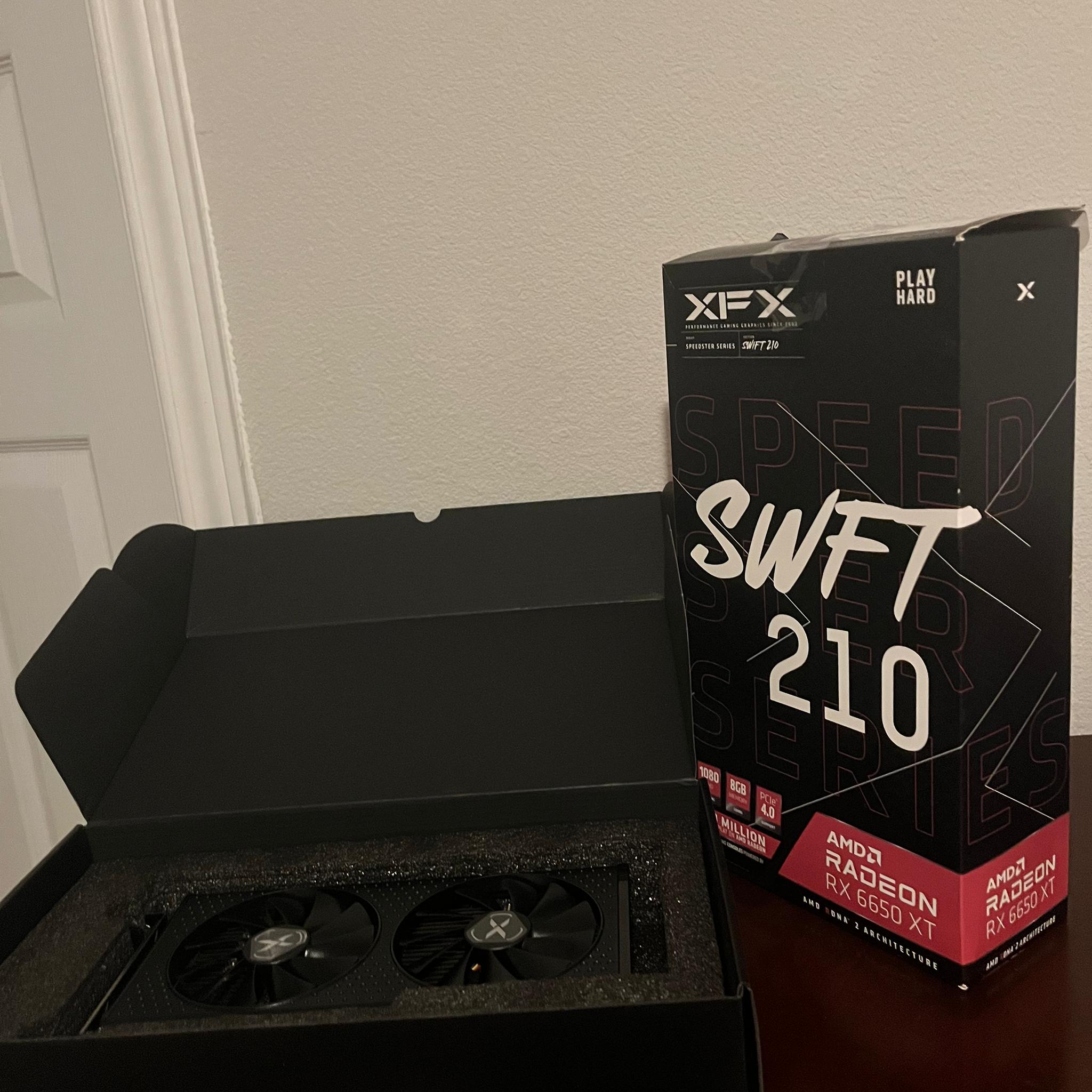 RX 6650XT on sale only used for 1 week