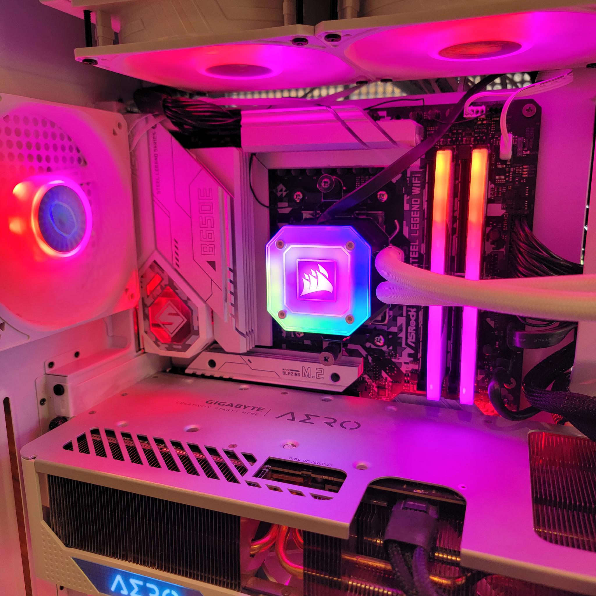 Gigabyte Aero RTX 4080 Super 16gb Super OC + Ryzen 7800x3d PC Build #8